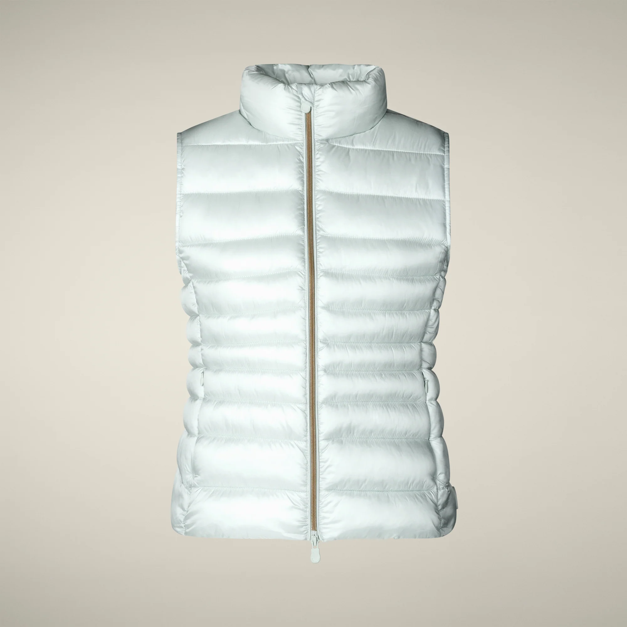 Women's Animal free puffer Vest Lynn in Glacier Blue