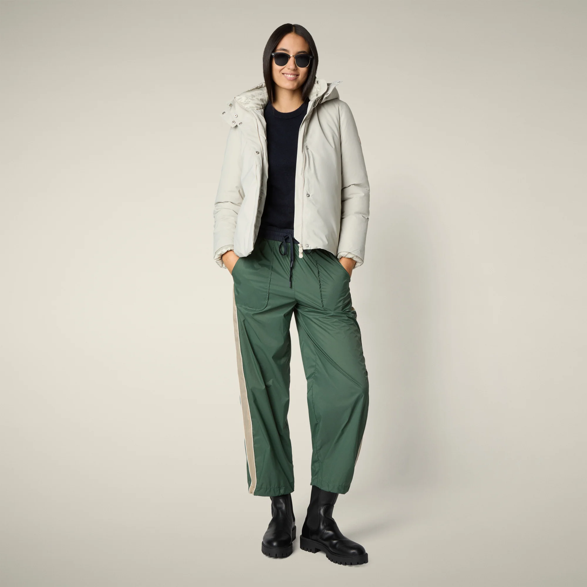 Women's Jacket Elaine in Rainy Beige