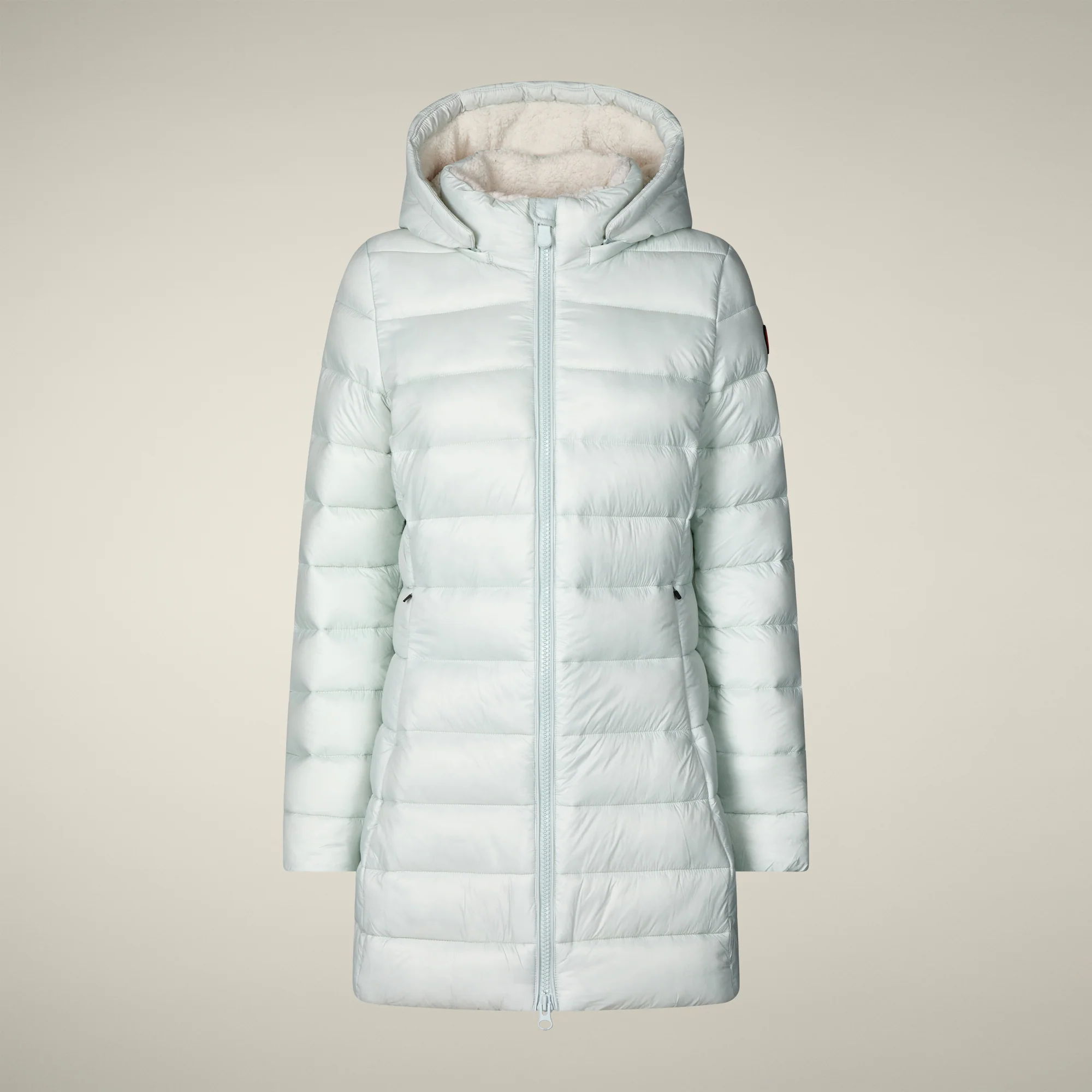 Women's Animal free puffer Coat joanne in glacier blue