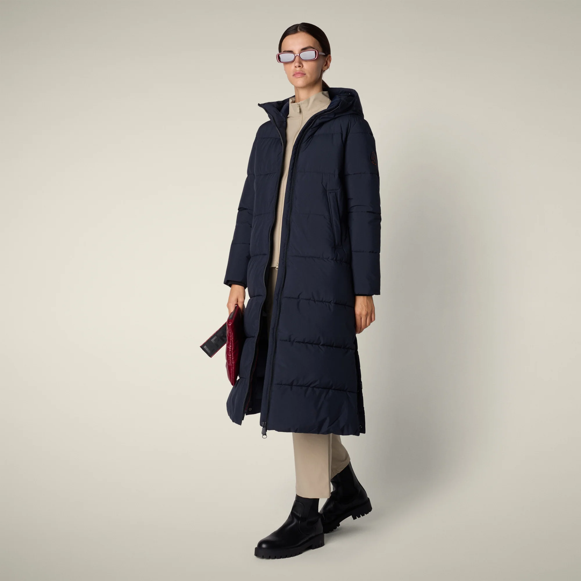 Women's parka missy  in blue black