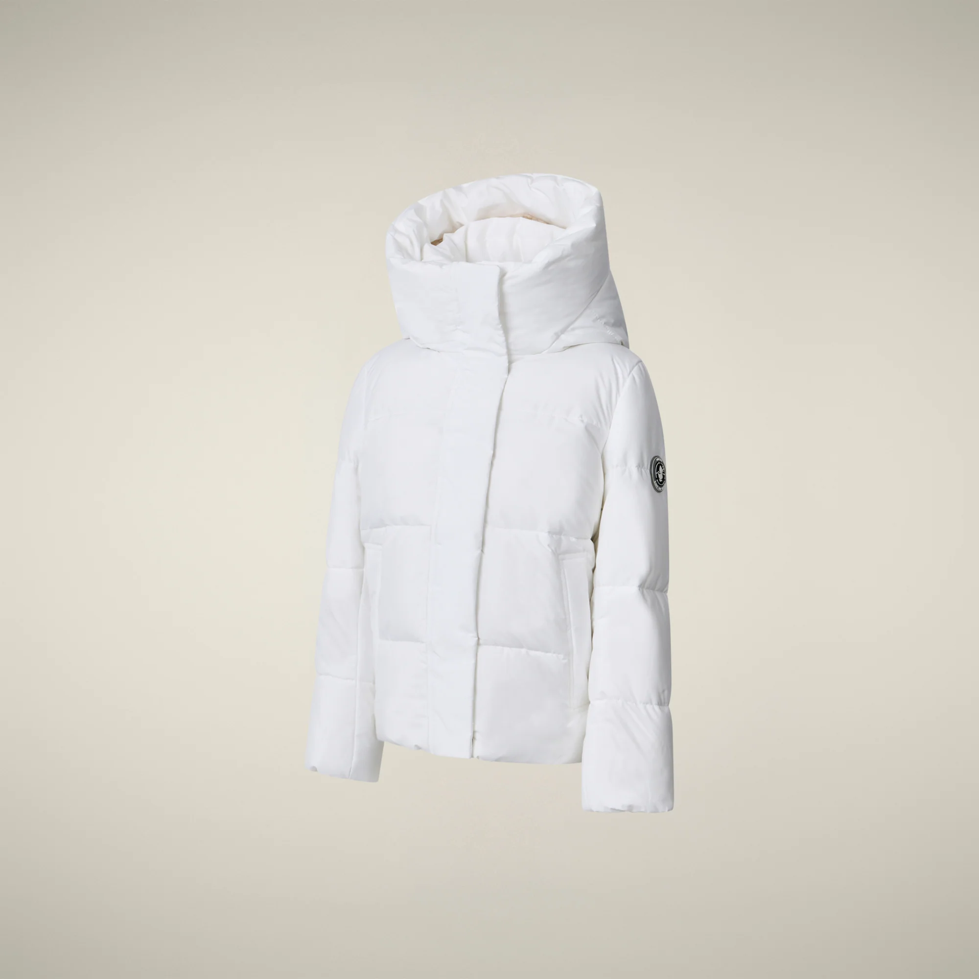 Girls' Parka Aimi in White