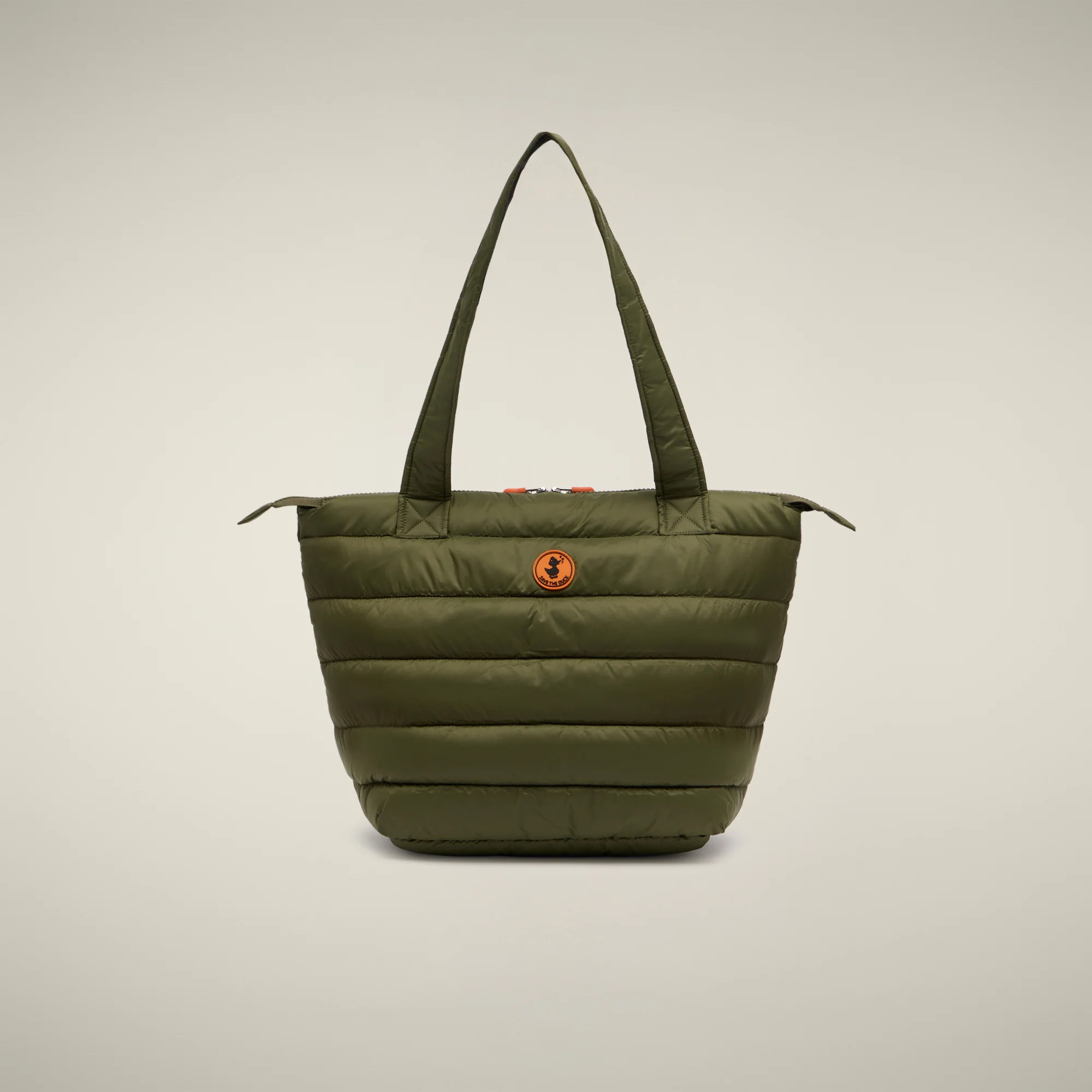 Quilted bag Caron in dusty olive