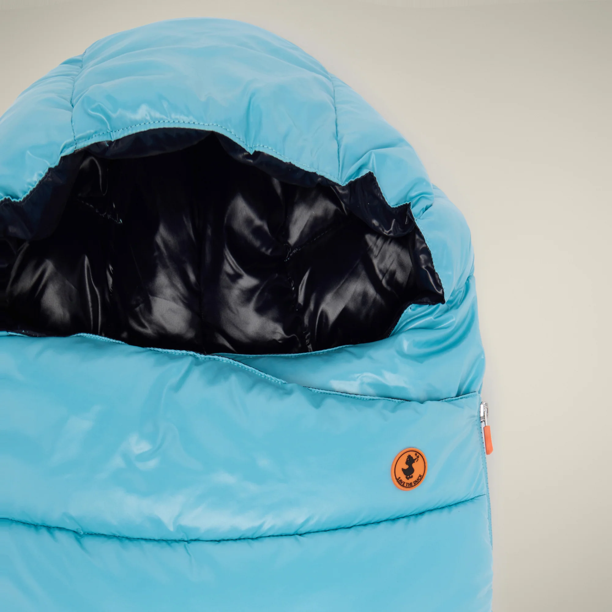 Unisex baby sleeping bag Kay in bay blue