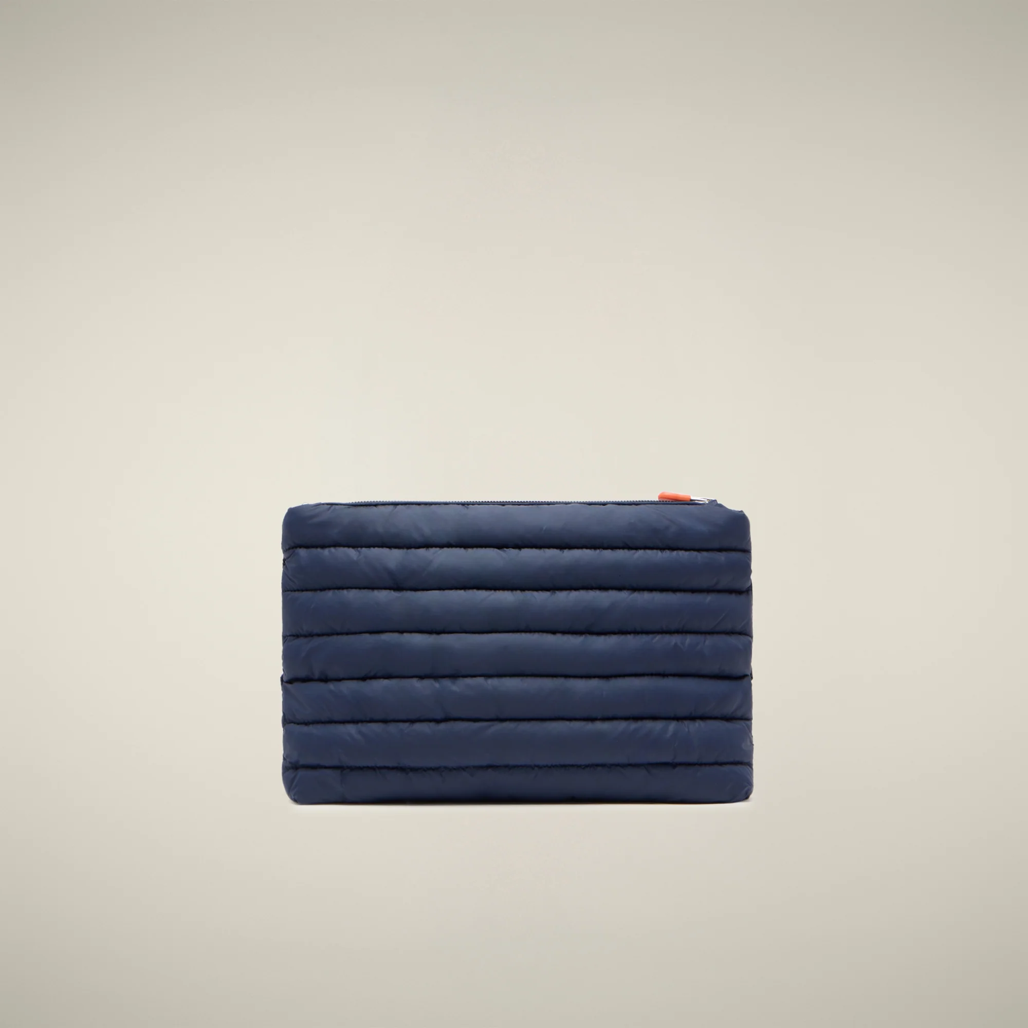 Unisex quilted pouch shaula in blue navy