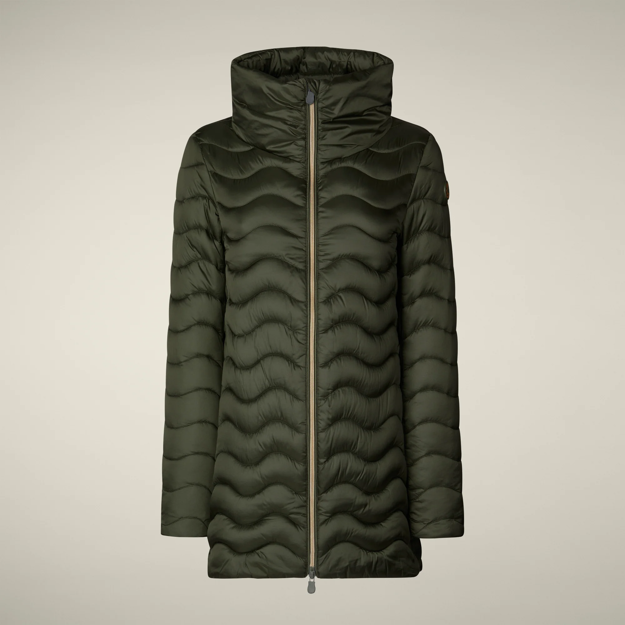 Women's Animal free puffer Jacket Livette in Pine Green