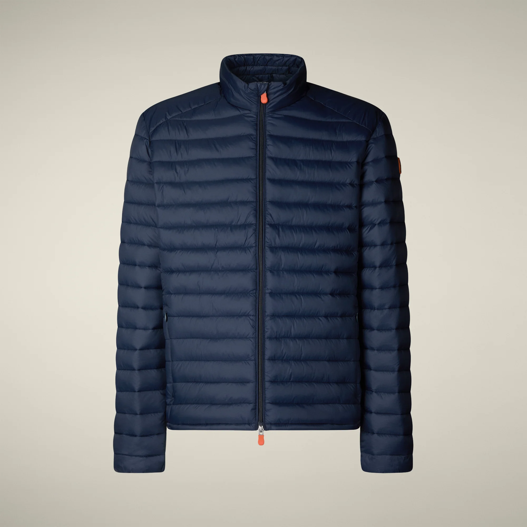 Men's animal free Puffer Jacket Alexander in Navy Blue