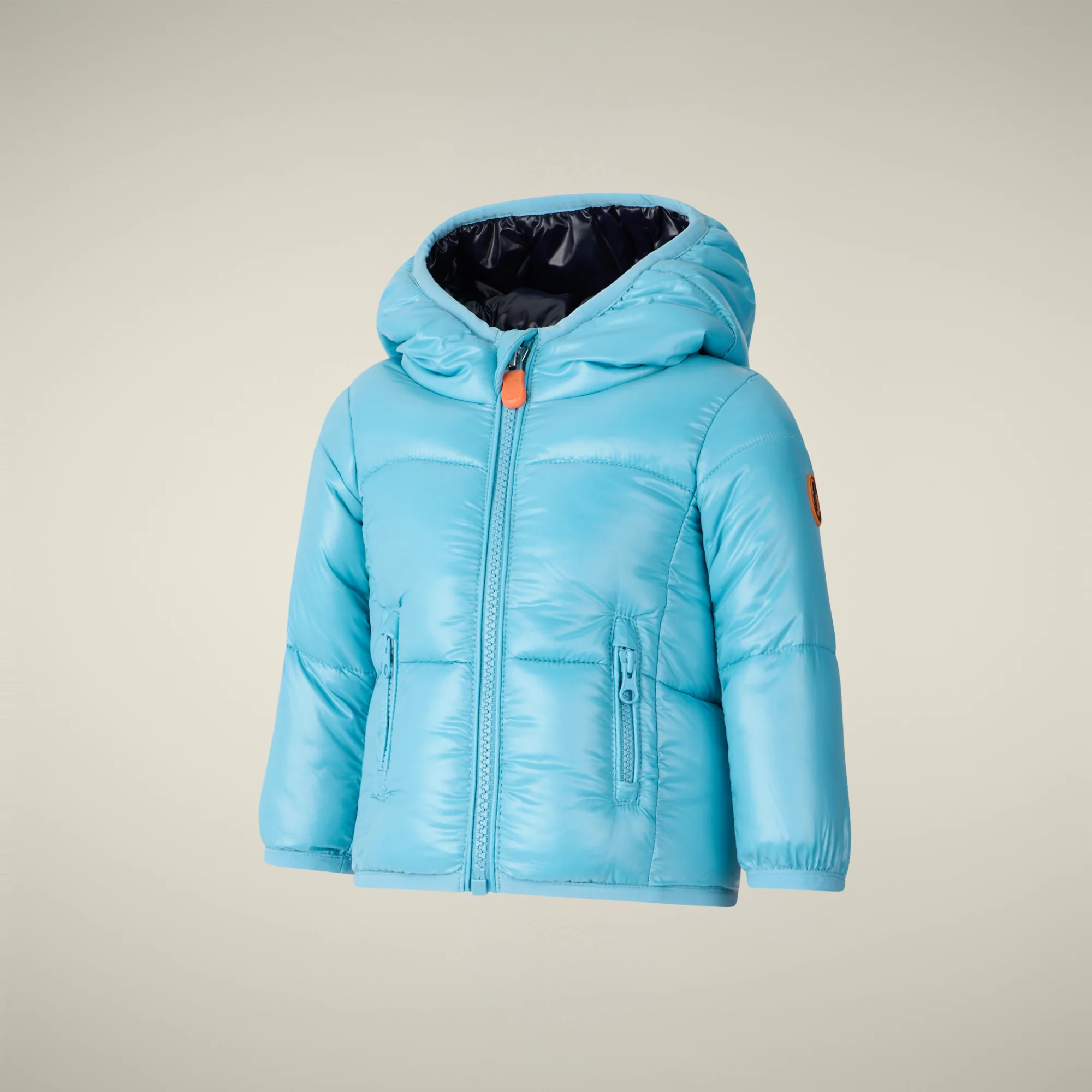 Unisex kids' puffer jacket Jody in bay blue