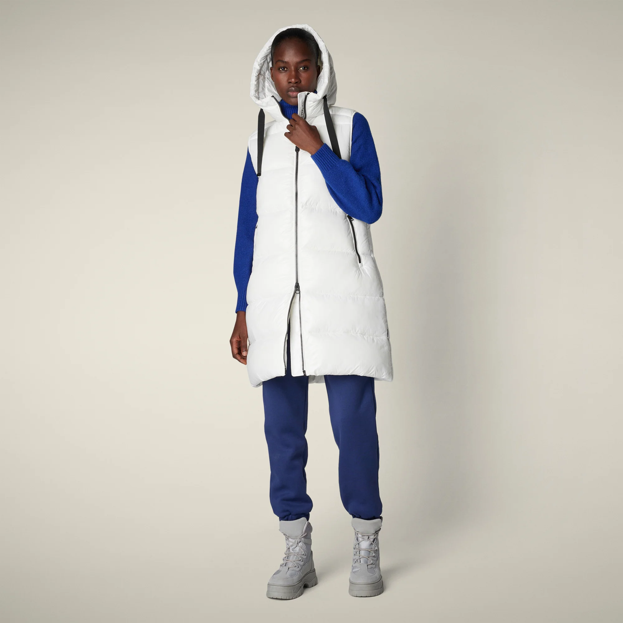 Women's Vest IRIA in off white