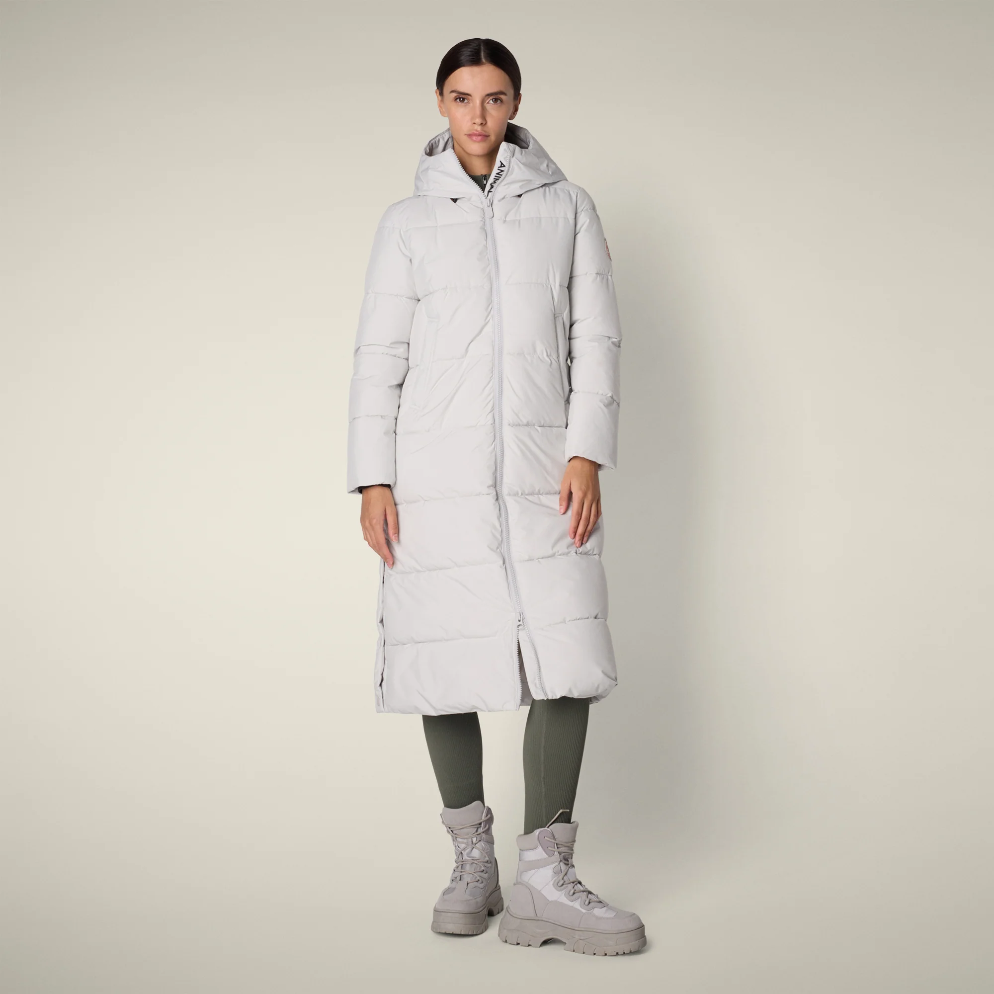 Women's parka missy  in fog grey