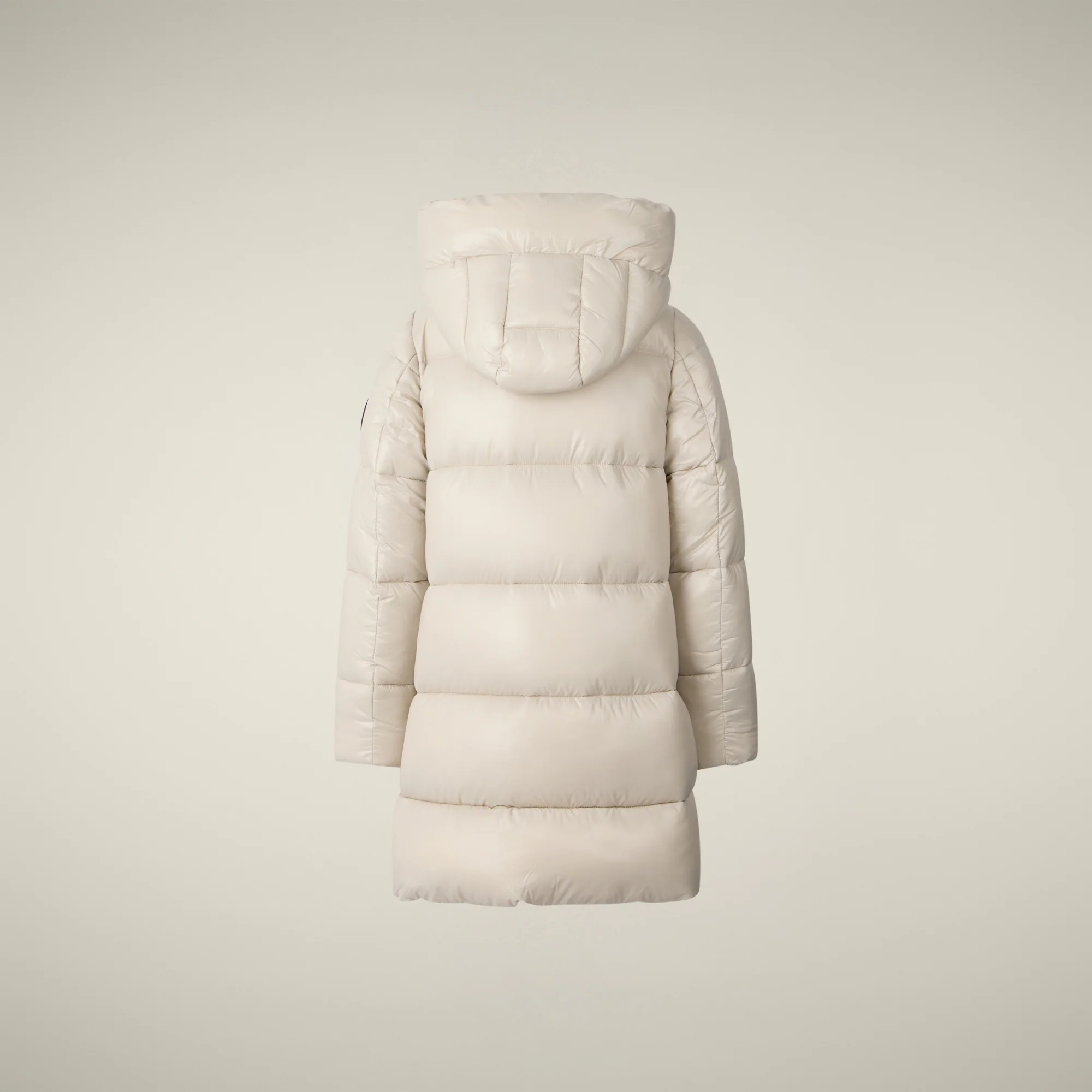 Girls' Puffer Jacket Millie in Rainy Beige
