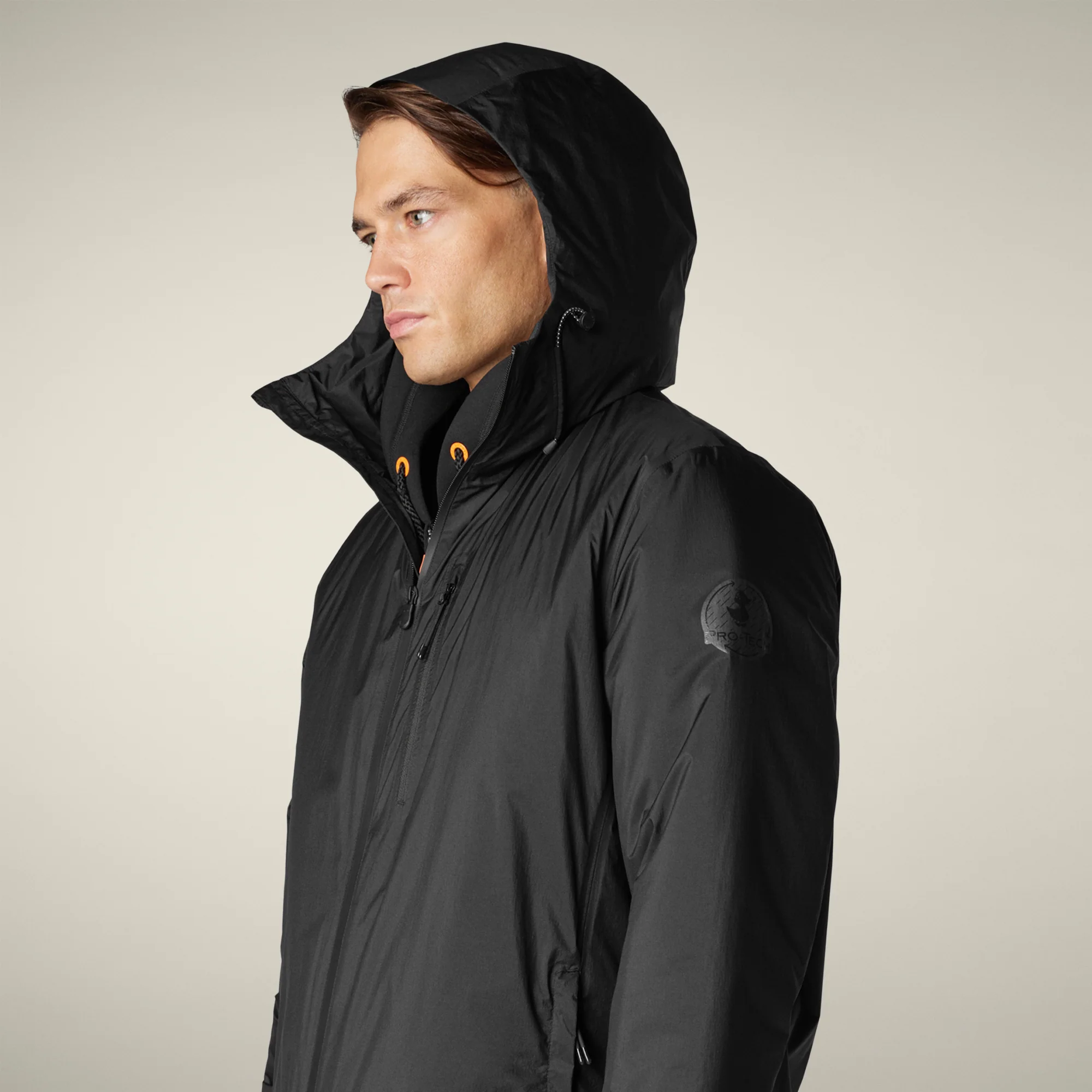 Men's Hooded Jacket Horizon in Black