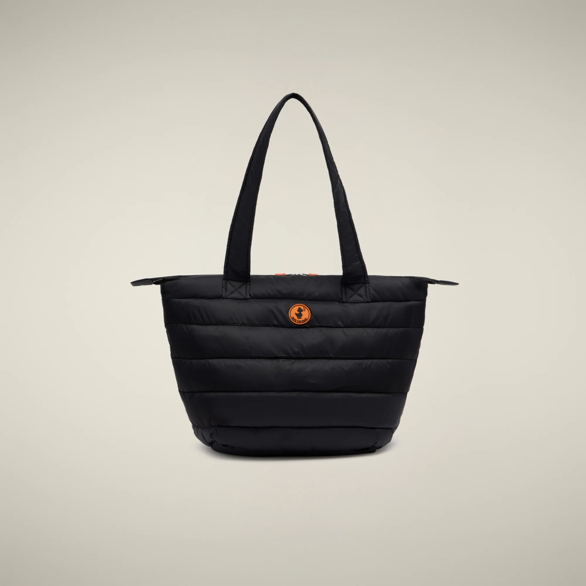 Quilted bag Caron in black