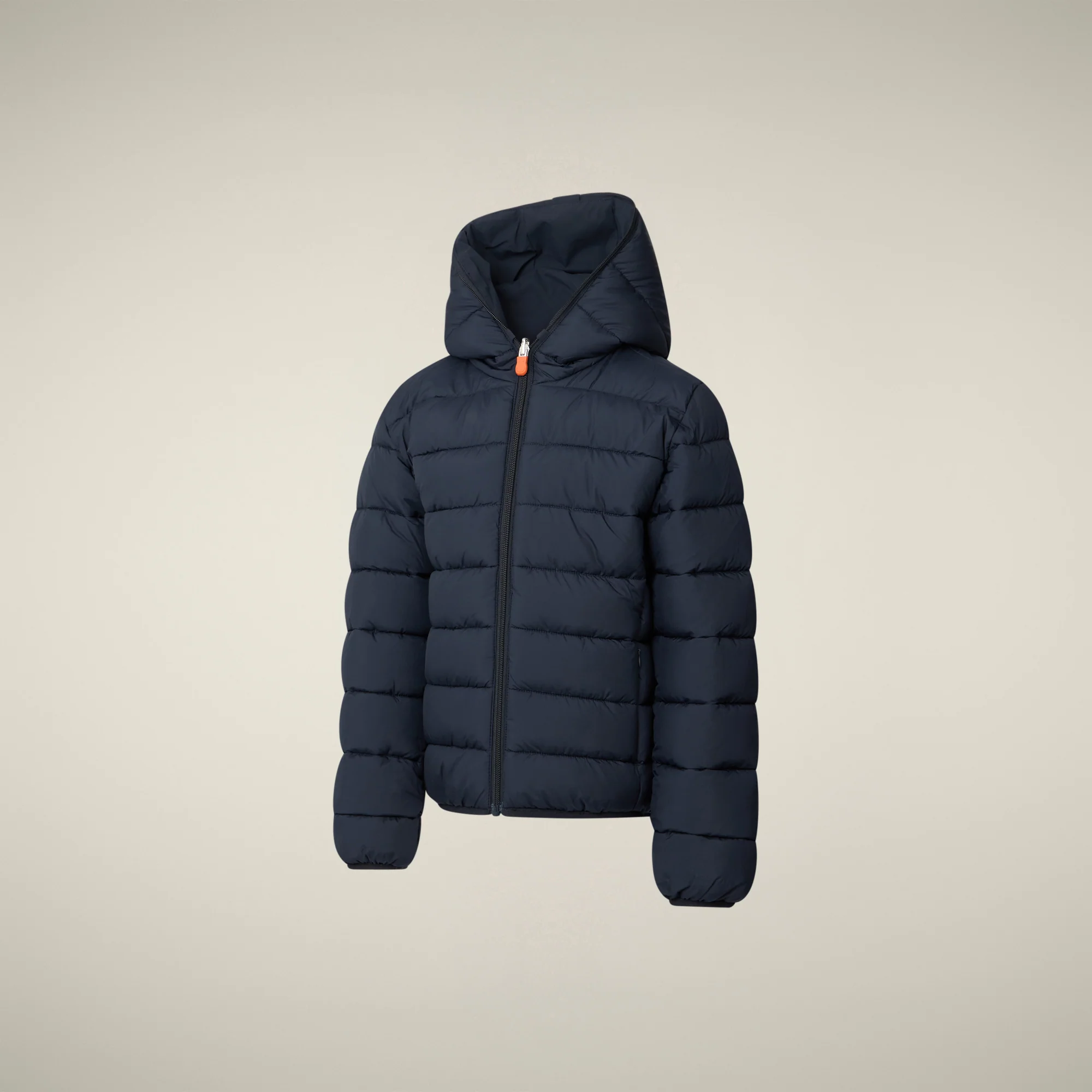Boys' animal free Reversible  puffer Jacket oliver  in blue black