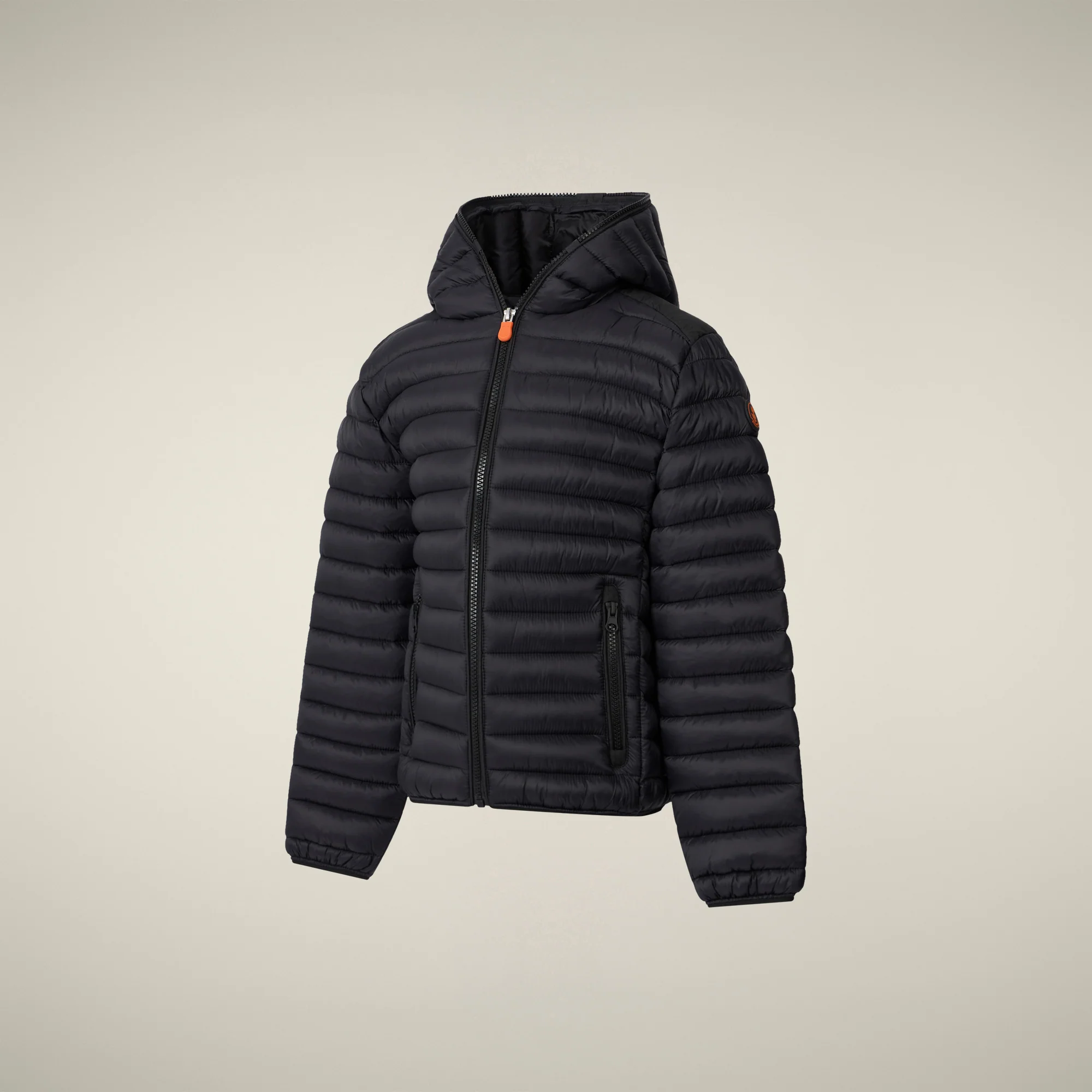 Boys' Puffer Jacket Flip in Black
