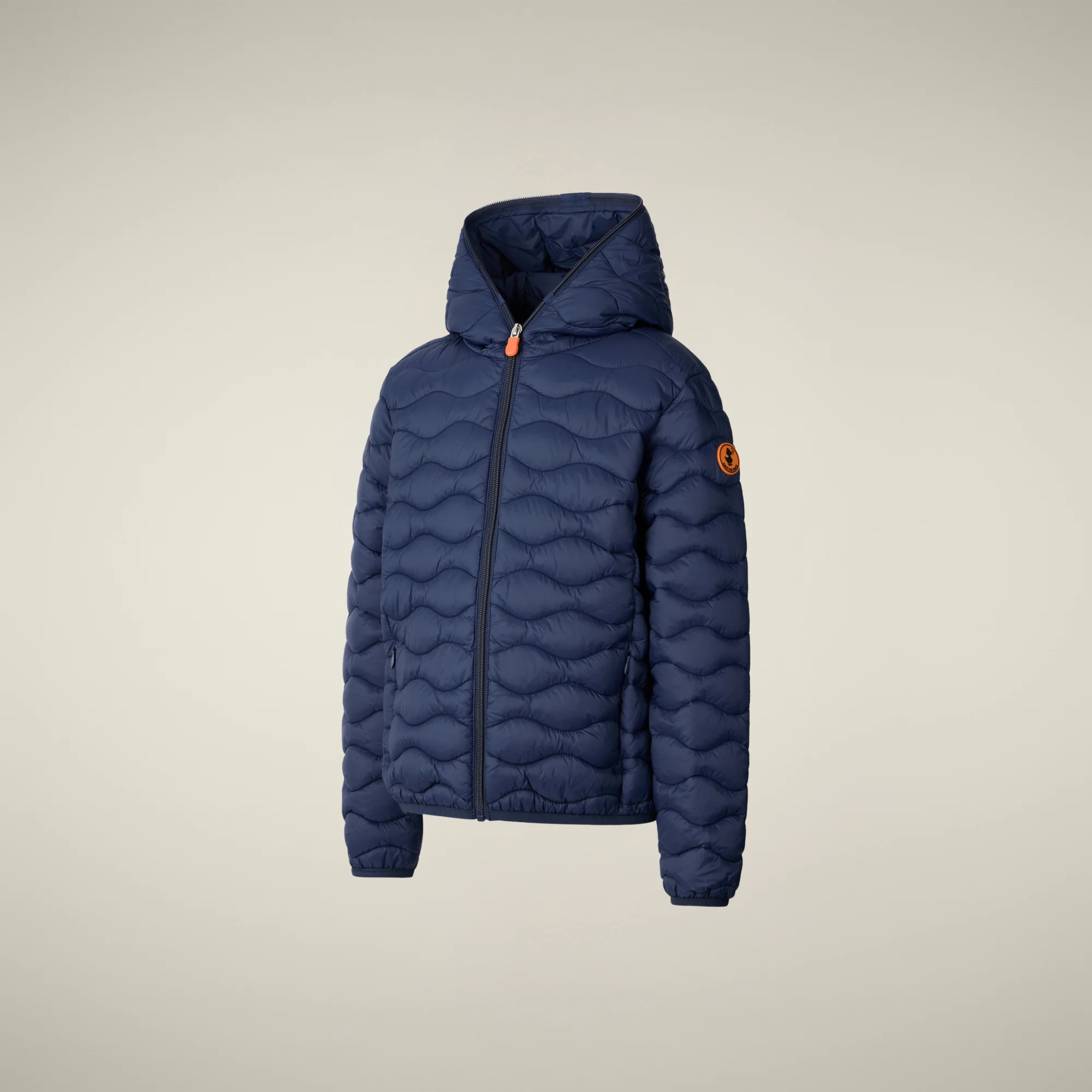Boys' Puffer jacket Baz in Navy Blue