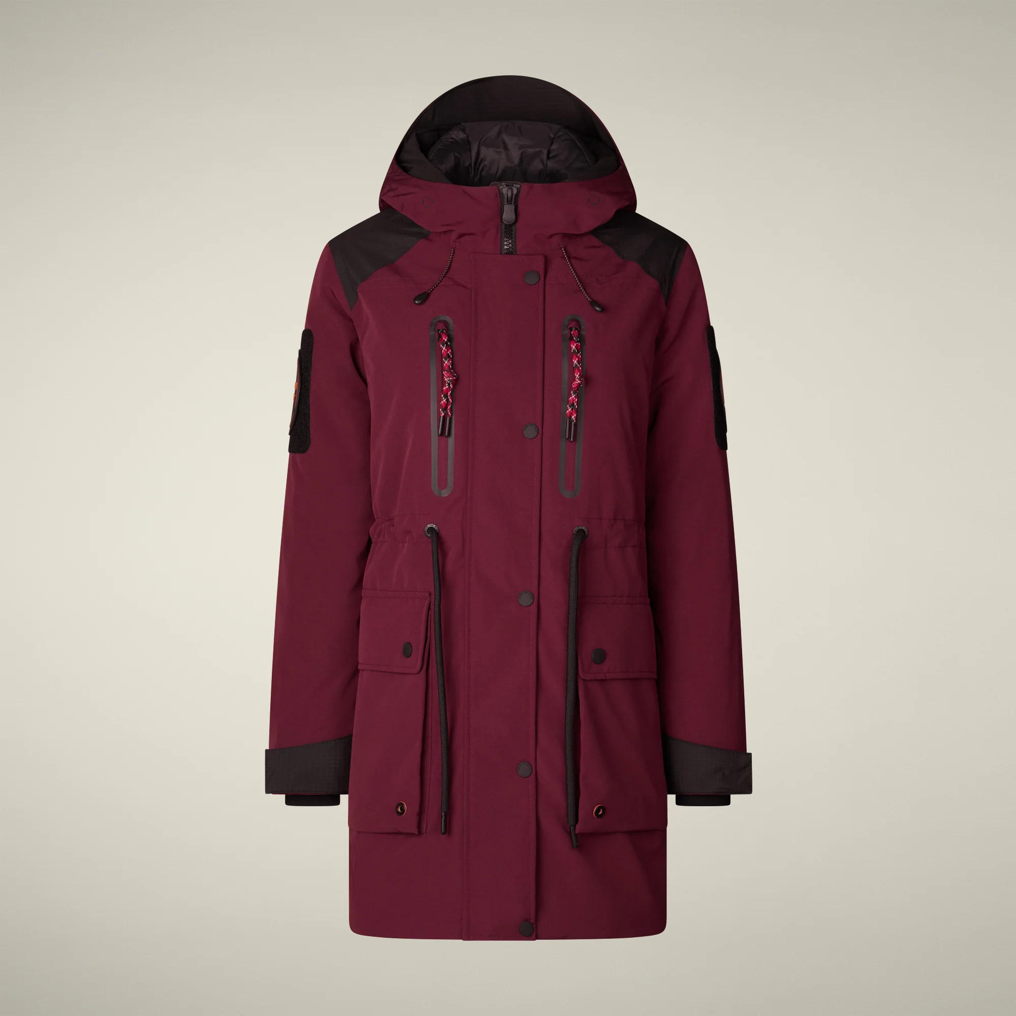 Women's Winter Parka Kamet in Wine Red