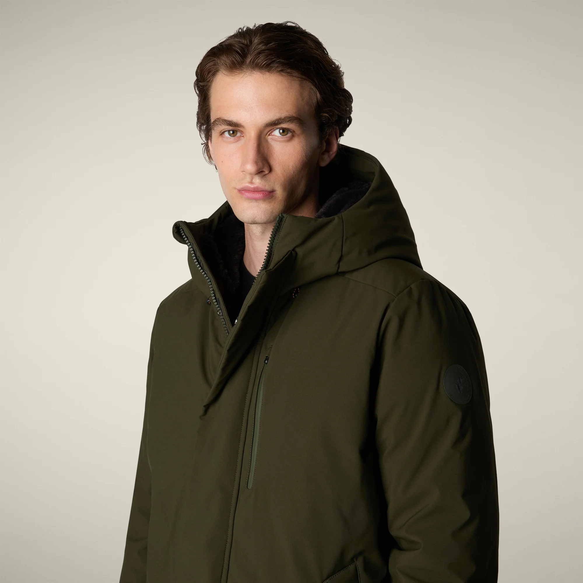 Men's Parka Antoine in land green
