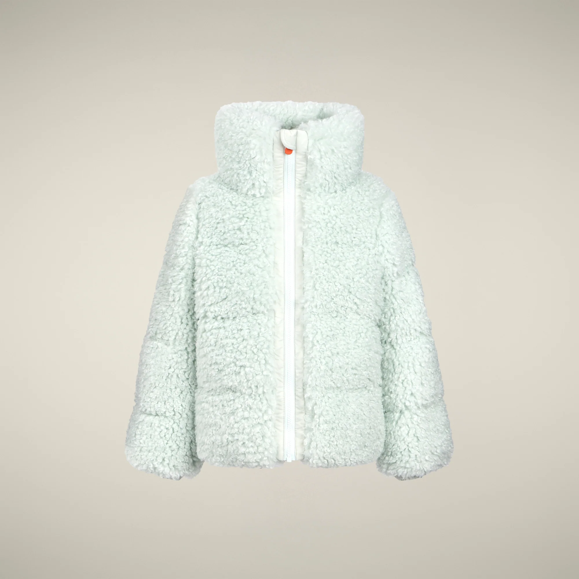 Girls' faux fur Jacket Thisbe in Glacier Blue