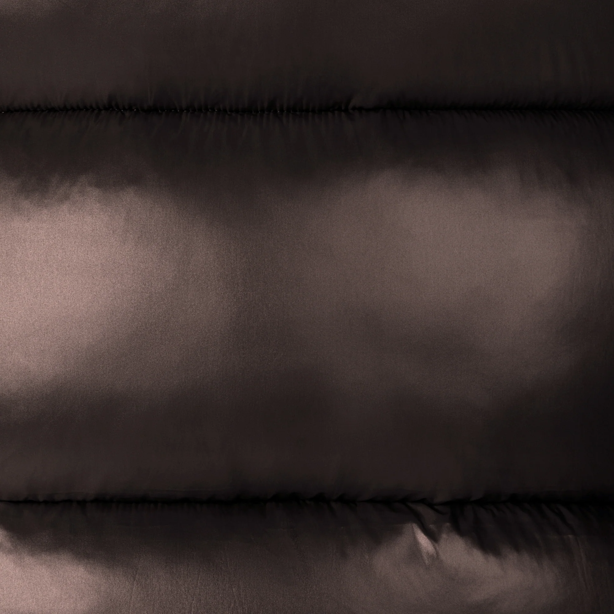 Women's Animal free puffer Coat ines in brown black