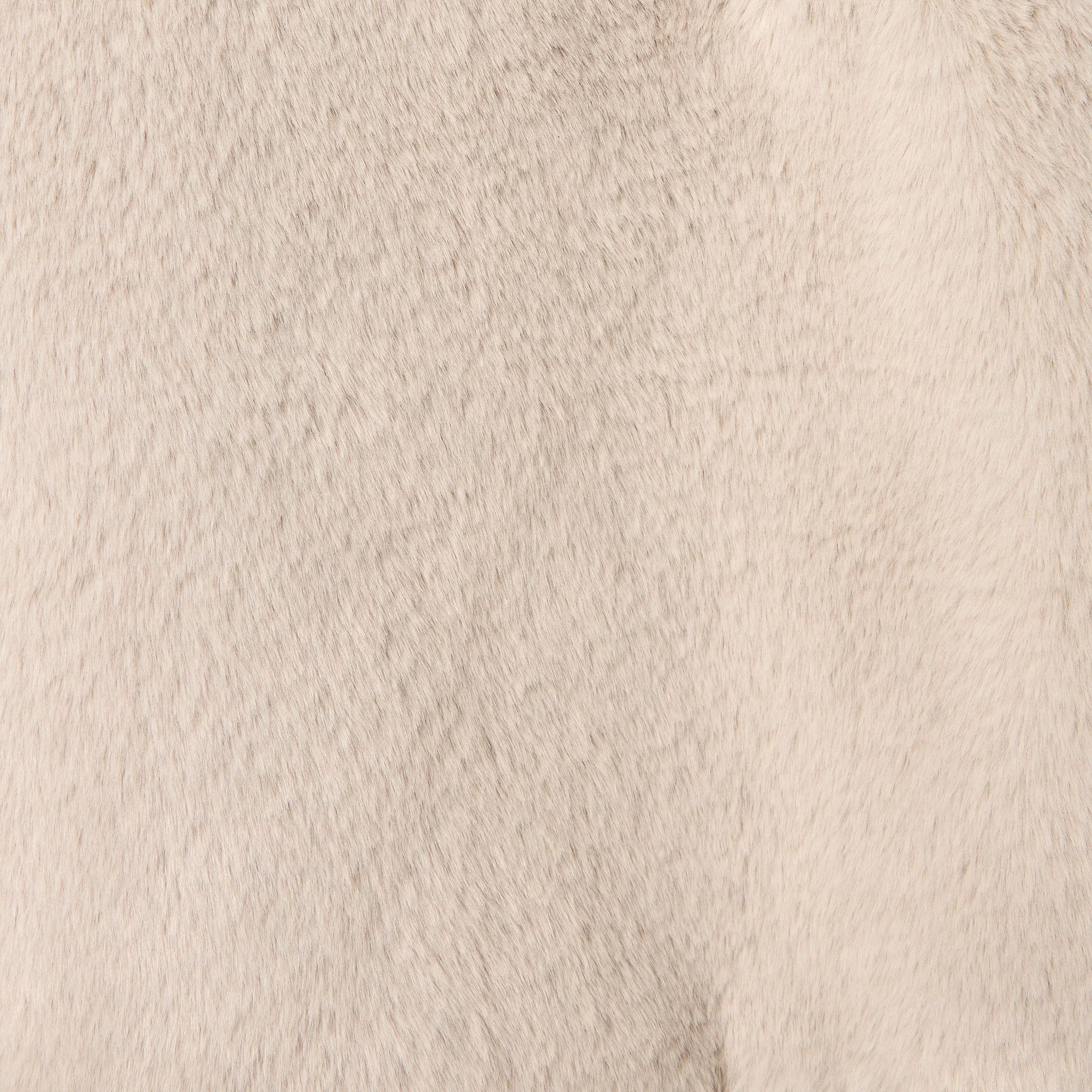 Girls' Reversible Faux Fur Vest Zenia in Rainy Beige