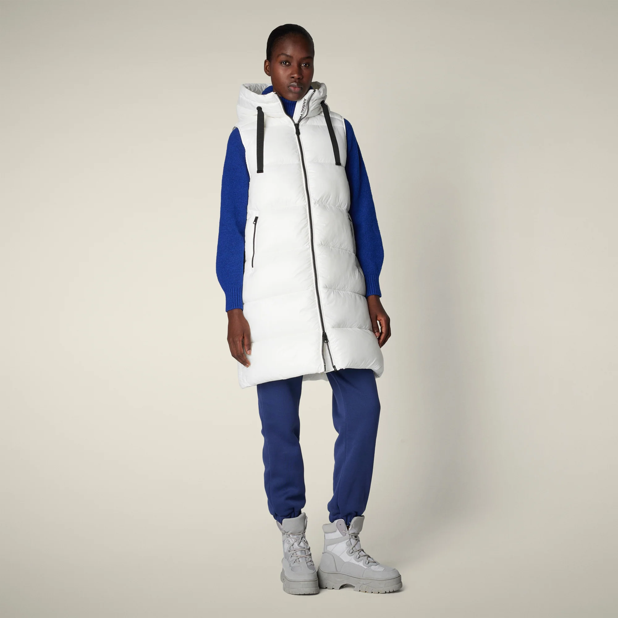 Women's Vest IRIA in off white