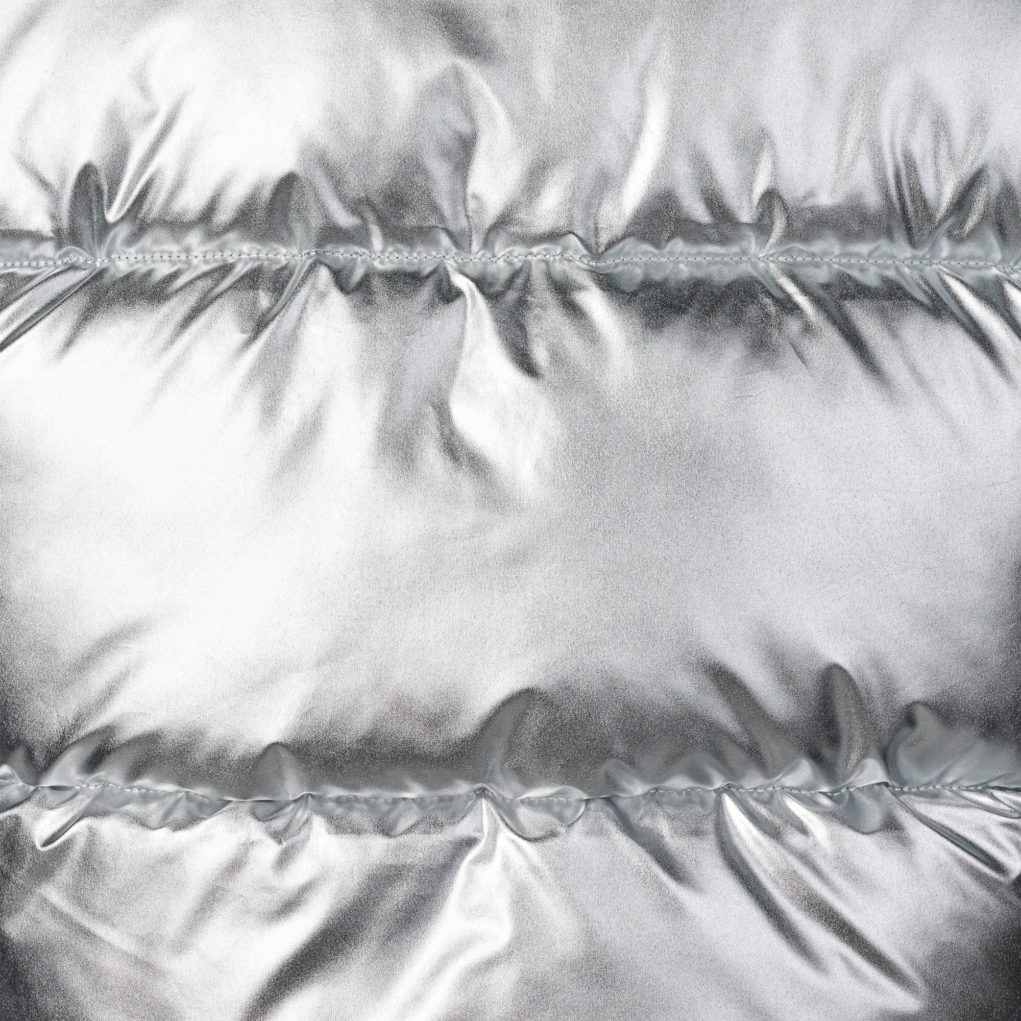 Women's Animal Free puffer Jacket Giselle in Silver