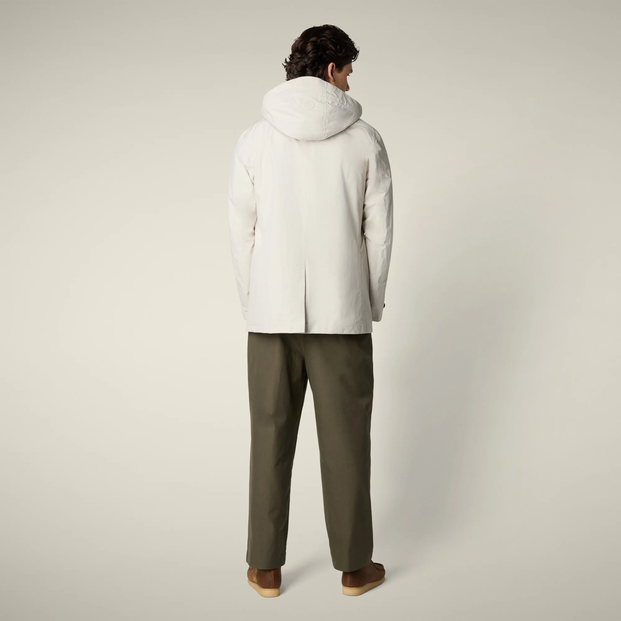 Men's Raincoat Benjamin in Rainy Beige