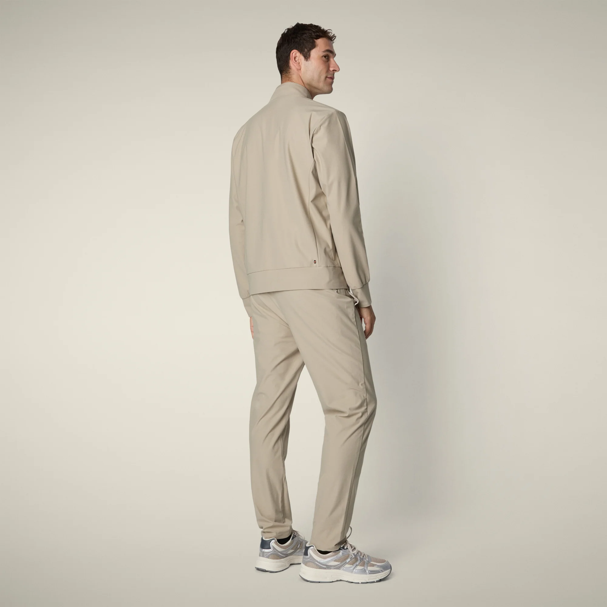 Men's Jacket Tulio in Stone Beige