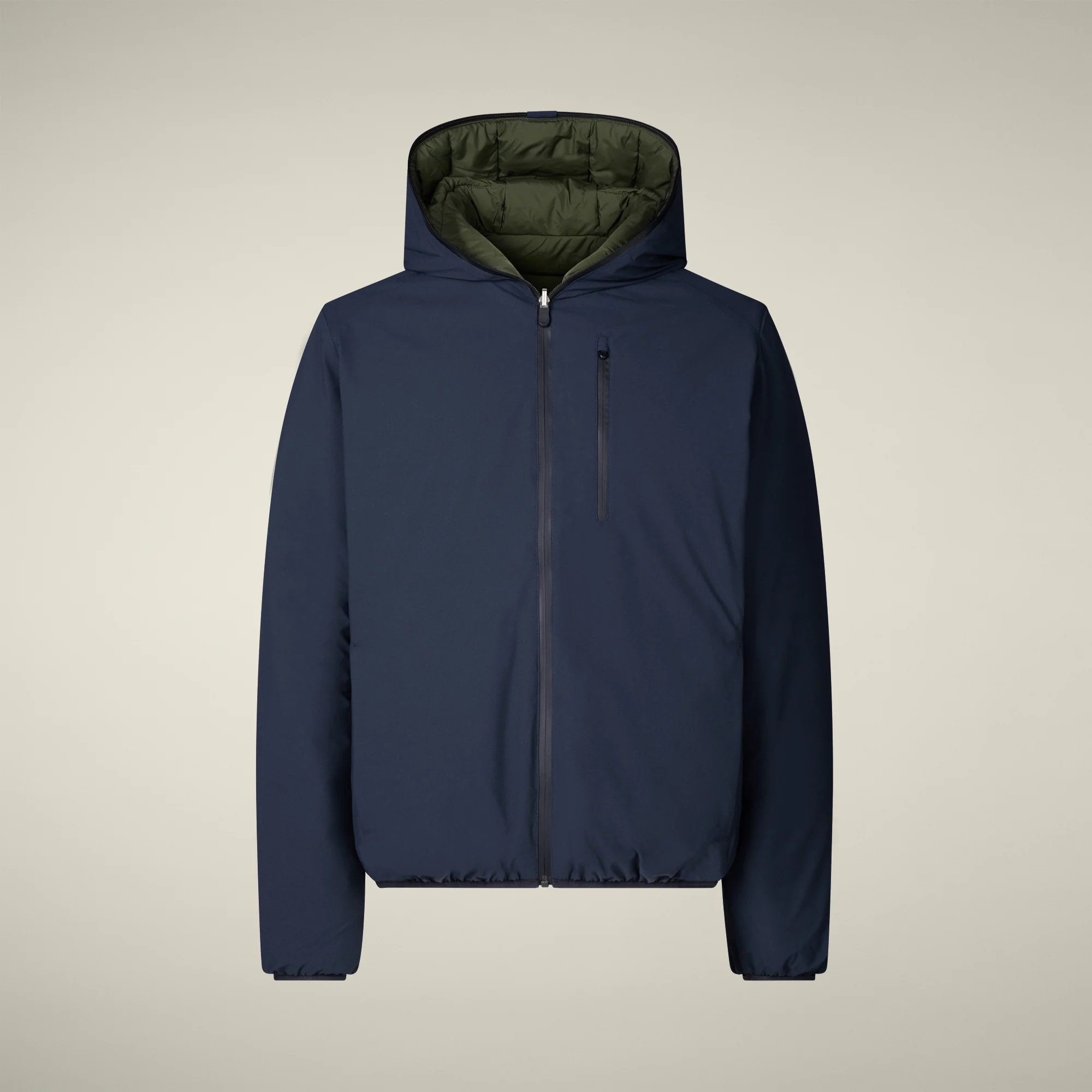 Men's Reversible Jacket Ezra in Navy Blue