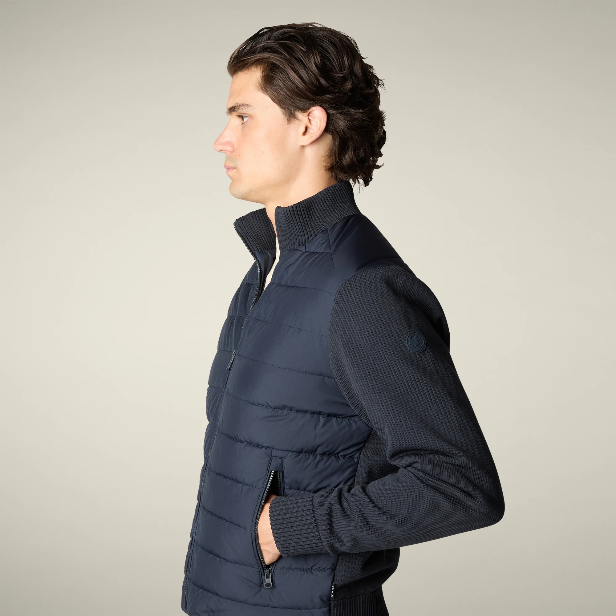 Men's Jacket Sedum in Blue Black