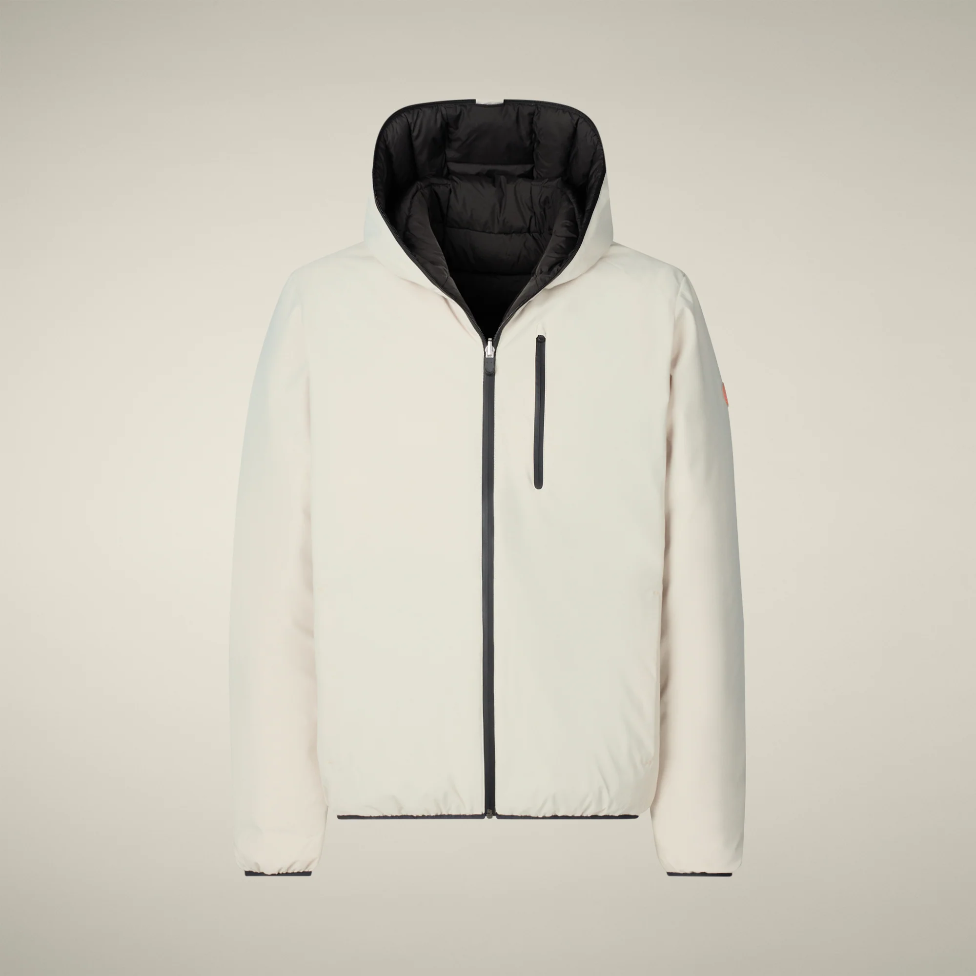 Men's Reversible Jacket Ezra in Rainy Beige