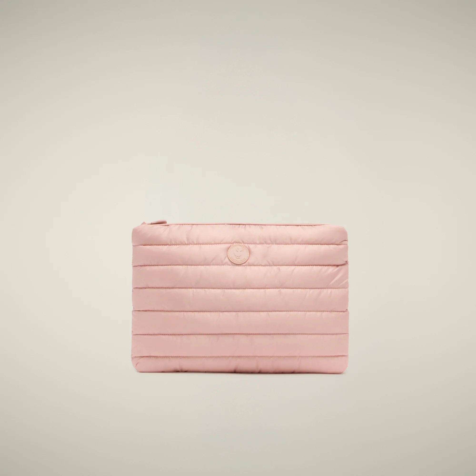 Unisex quilted pouch Thalassa in pink
