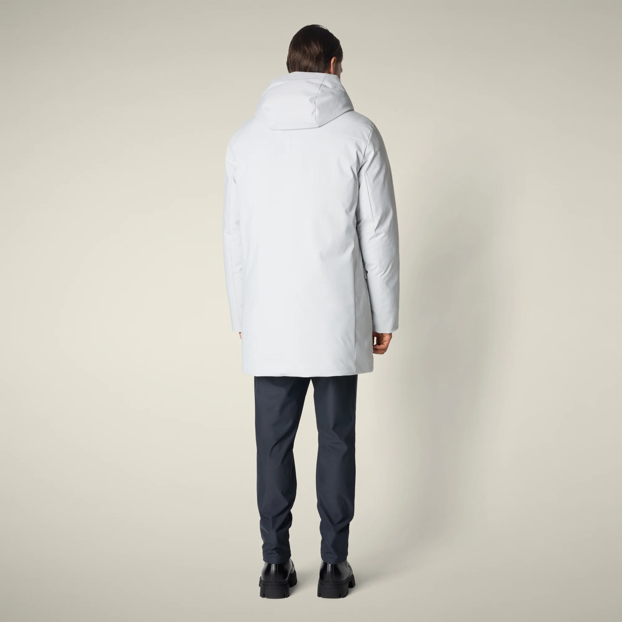 Men's parka wilson  in fog grey