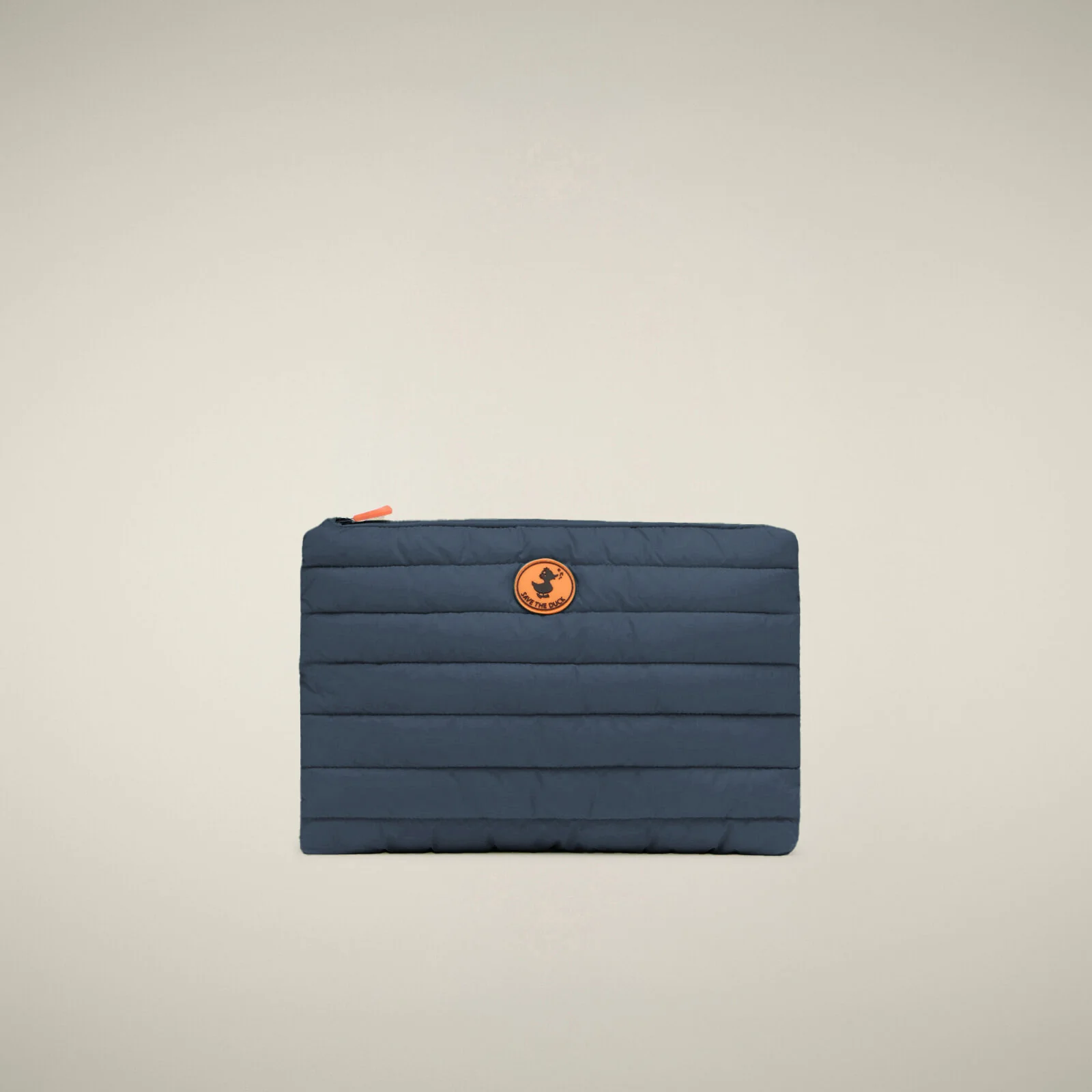 Unisex quilted pouch shaula in blue black