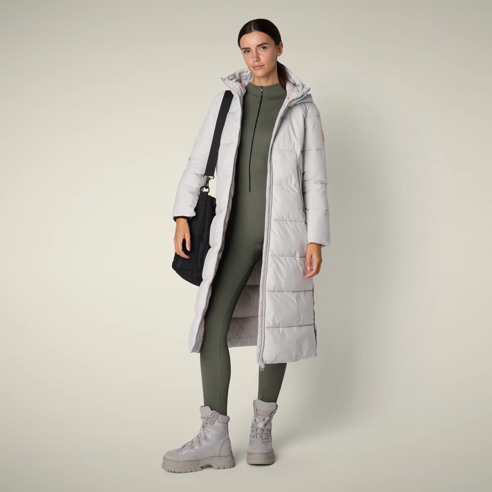 Women's parka missy  in fog grey
