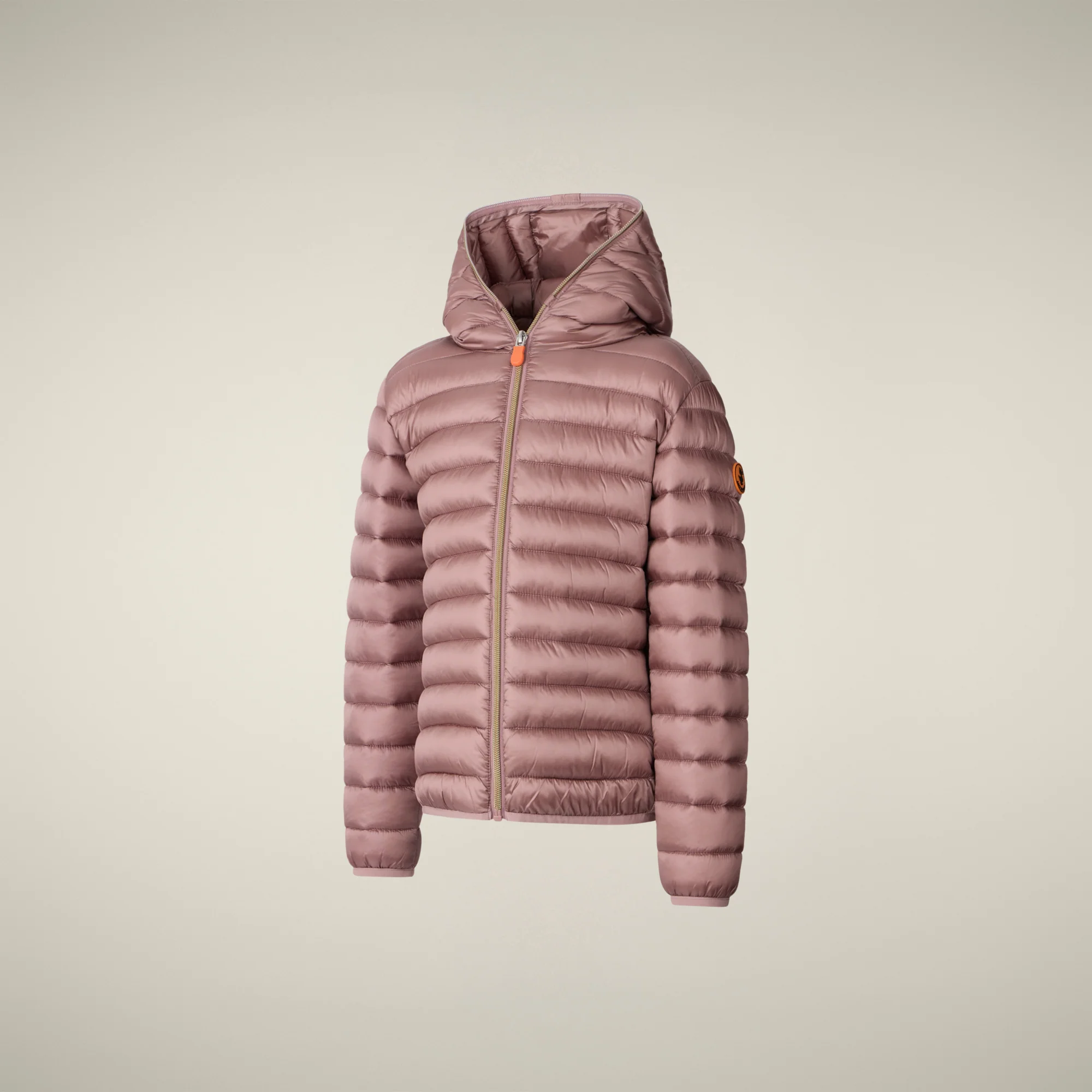 Girls' Puffer Jacket Iris in Misty Rose
