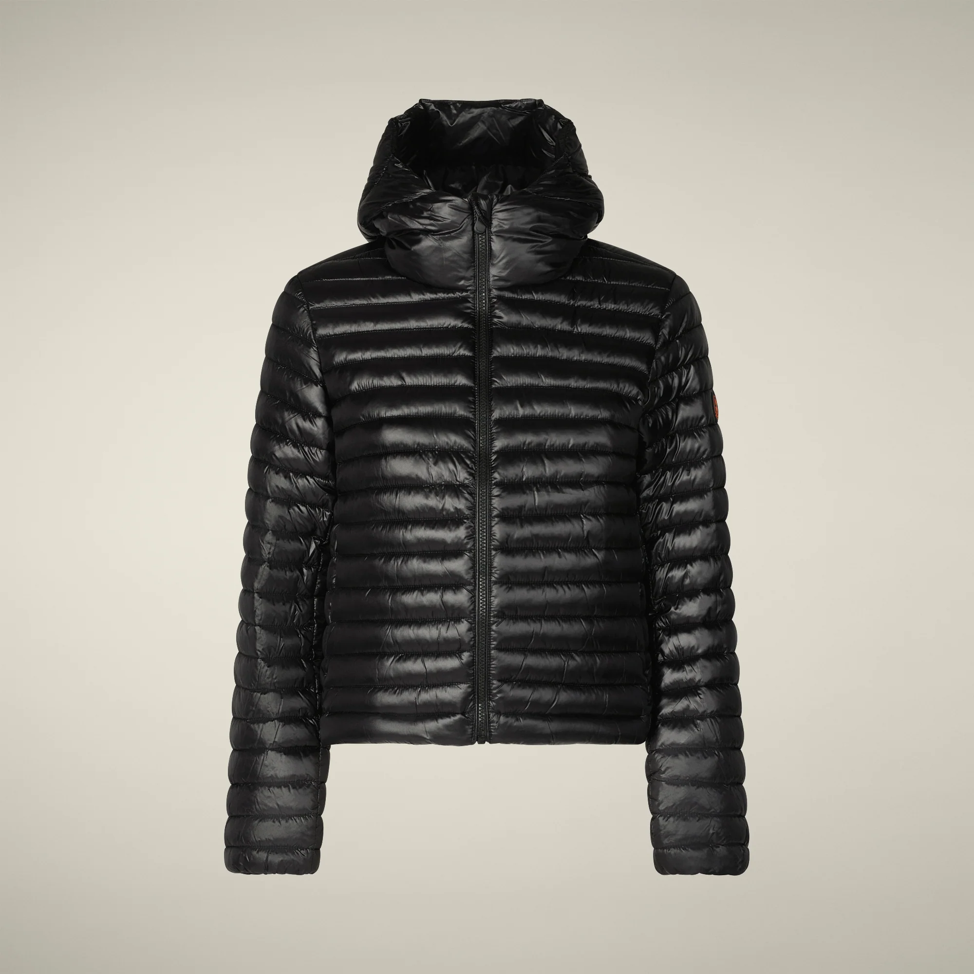 Women's Animal free puffer Jacket Babe in Black