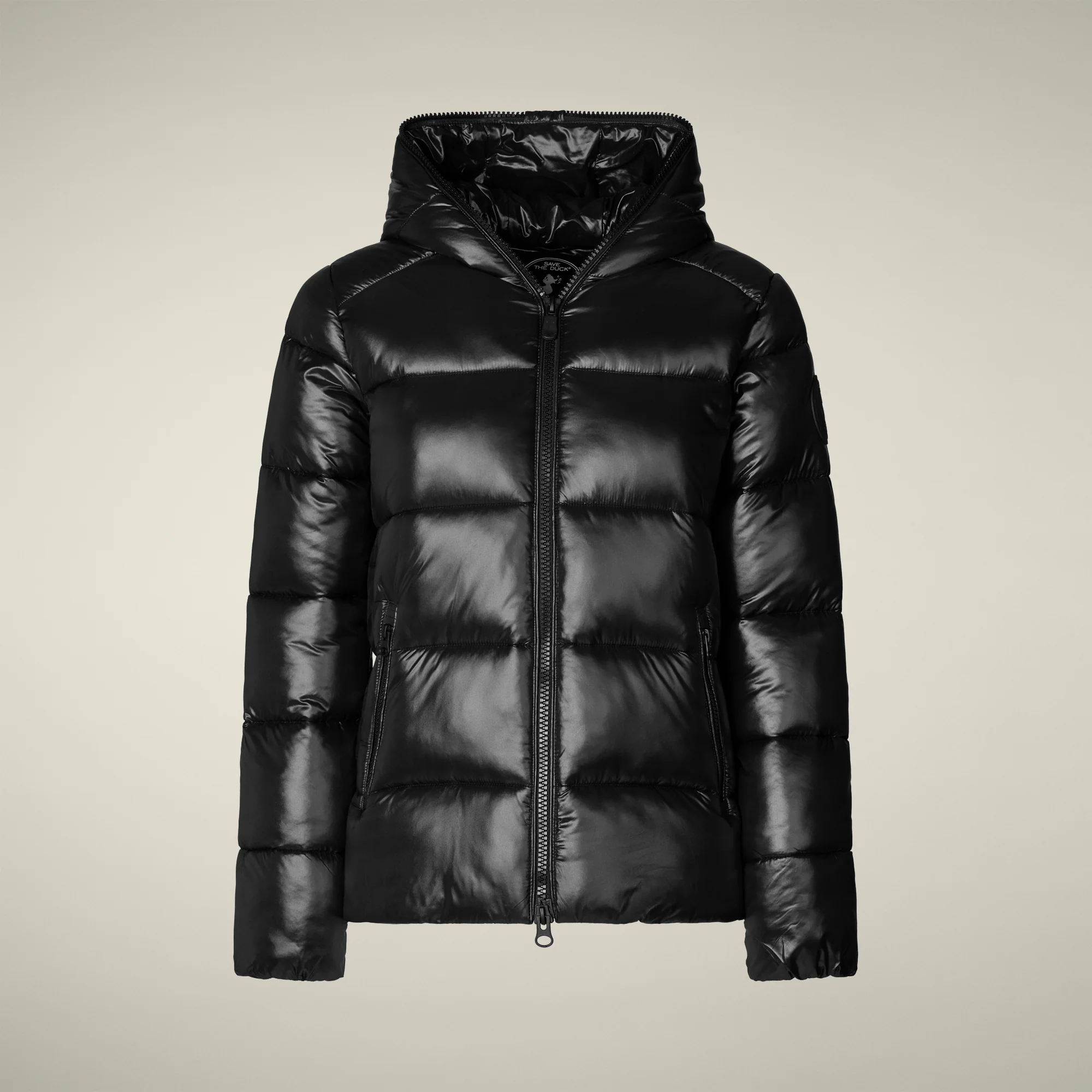 Women's Animal free puffer Jacket Lois in Black