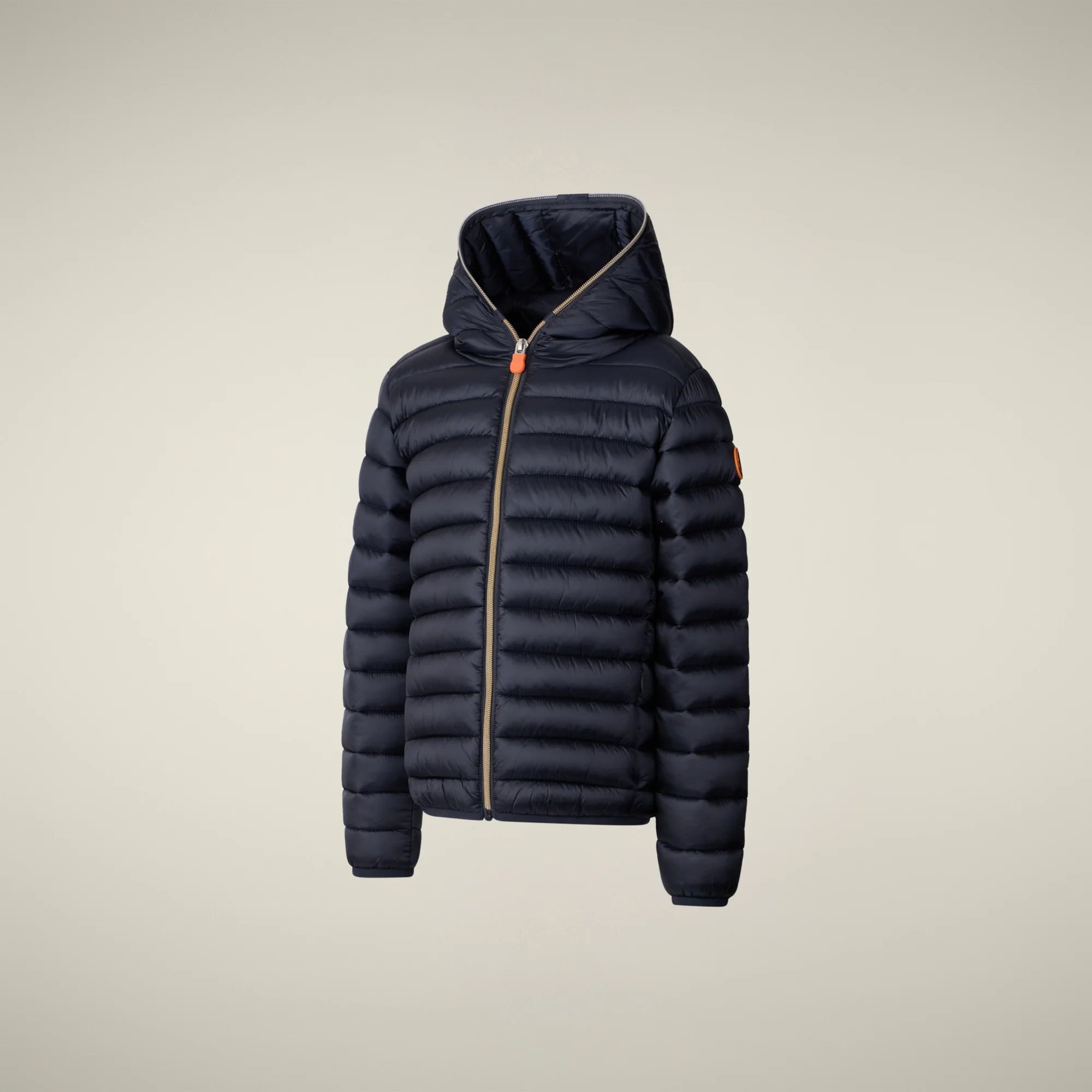 Girls' Puffer Jacket Iris in Blue Black