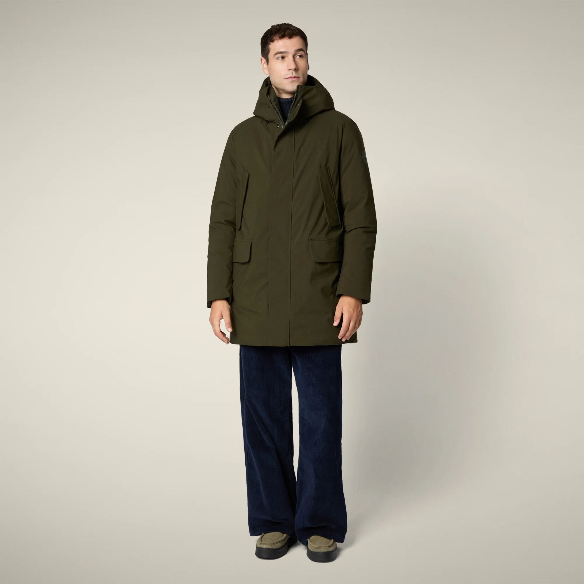 Men's Parka Wilson in Land Green