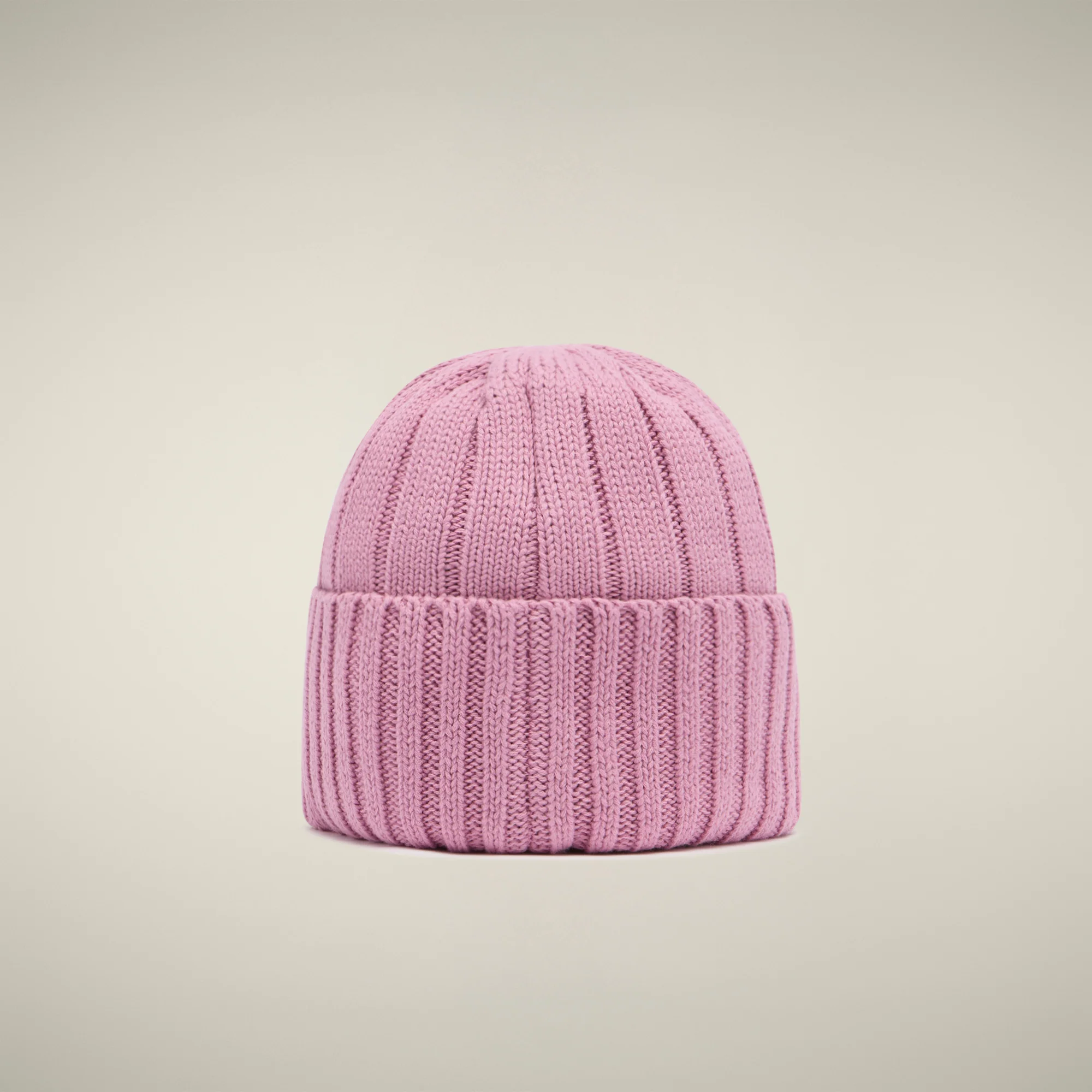 Unisex ribbed beanie Doyle in Wild Orchid