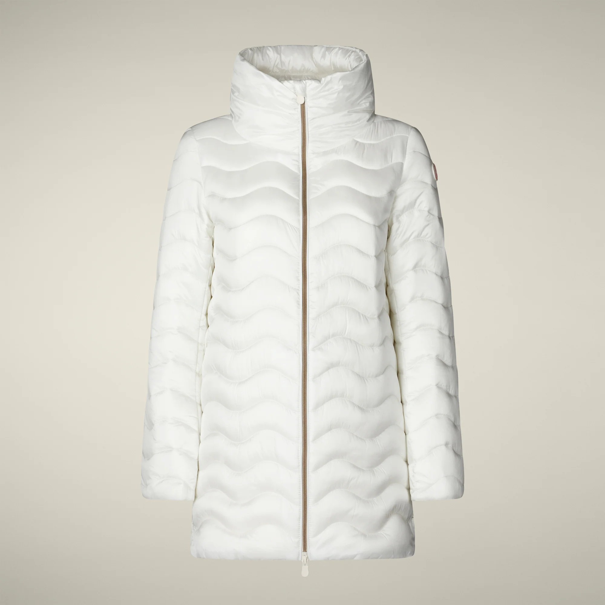 Women's Animal free puffer Jacket Livette in Off White