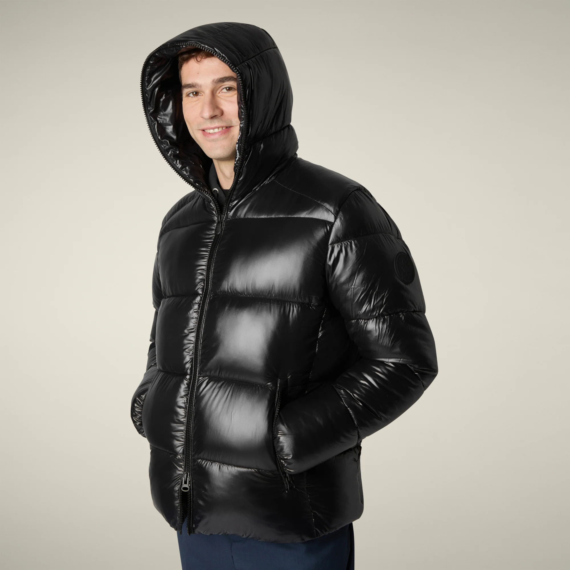 Men's Puffer Jacket Edgard in Black