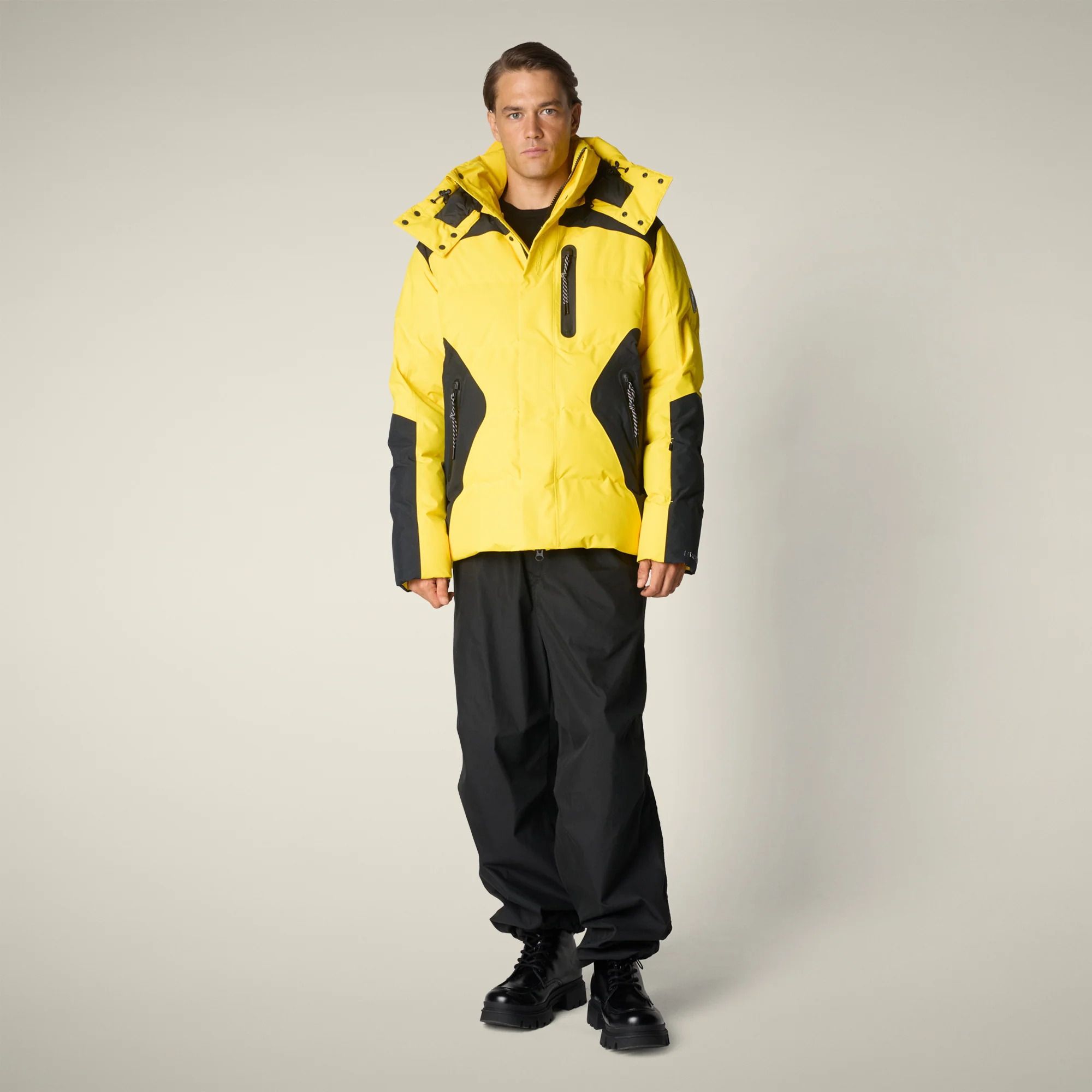 Men's parka Makalu in Real Yellow