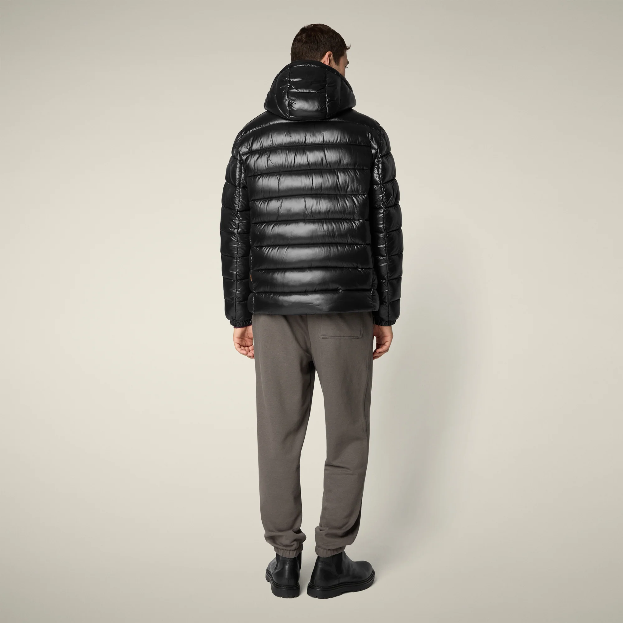 Men's Puffer Jacket Florian in Black