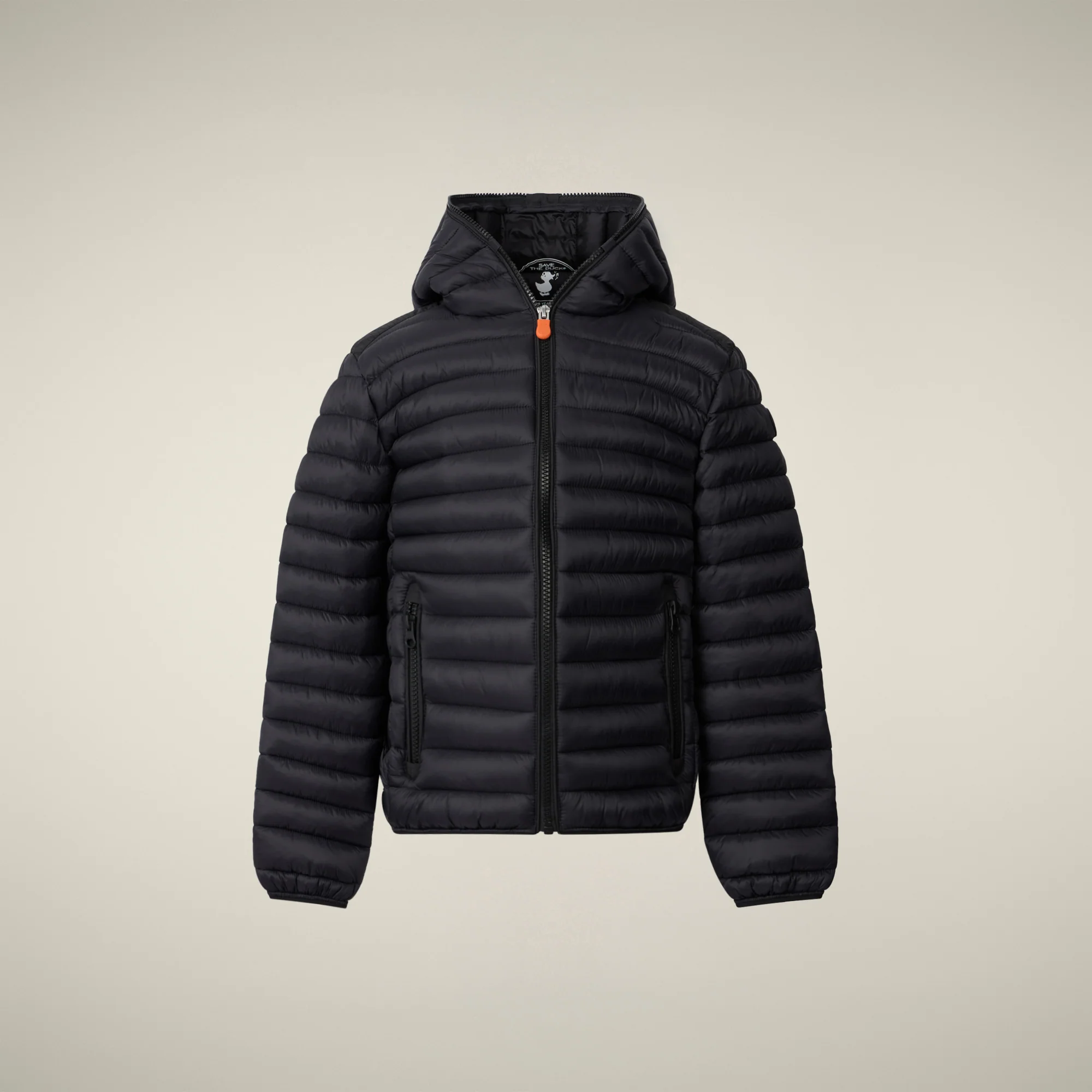 Boys' Puffer Jacket Flip in Black