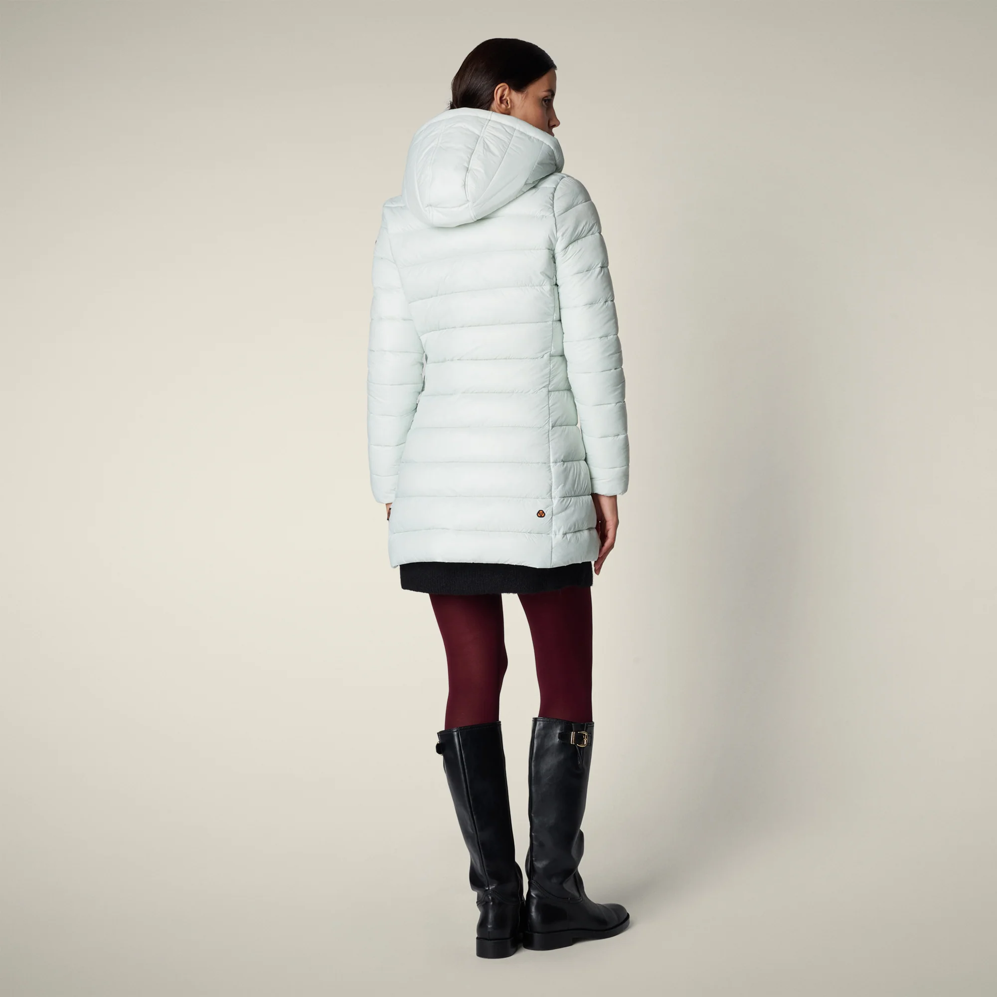 Women's Animal free puffer Coat joanne in glacier blue