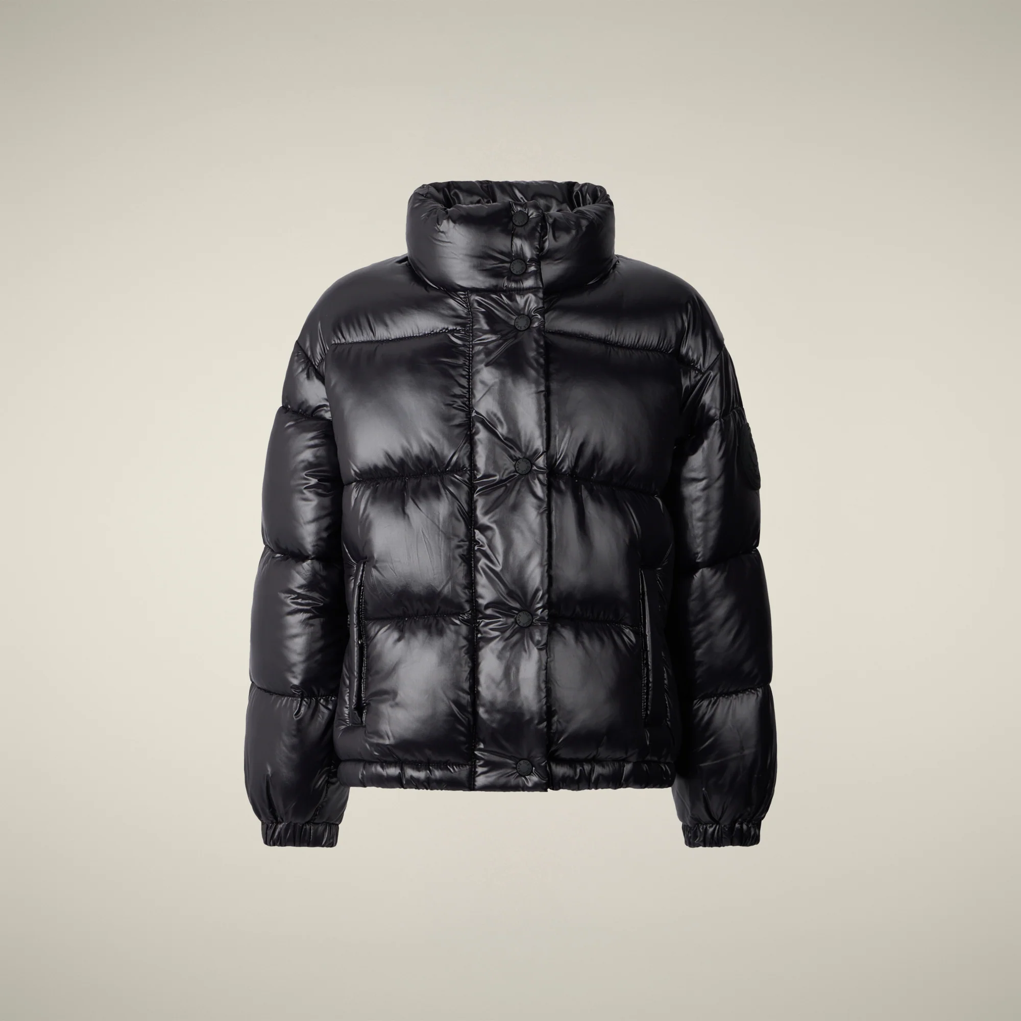 Girls' Puffer Jacket Cini in Black