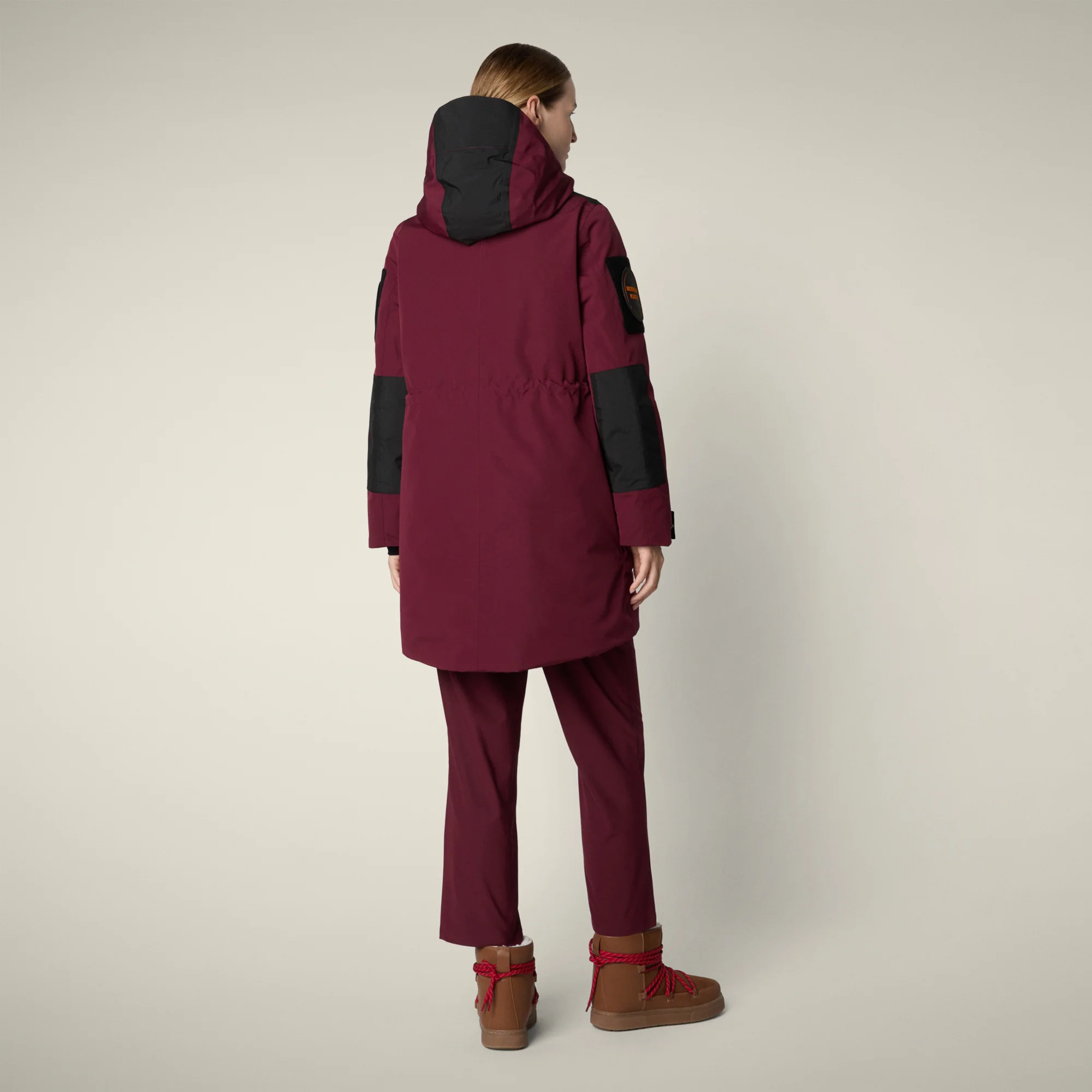 Women's Winter Parka Kamet in Wine Red
