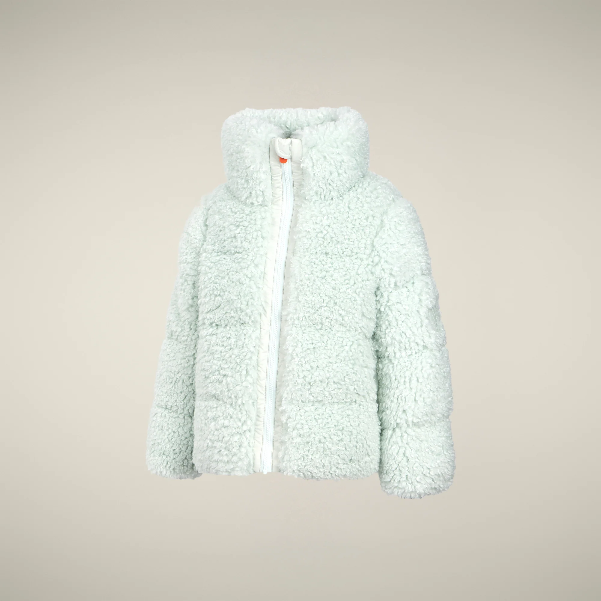 Girls' faux fur Jacket Thisbe in Glacier Blue